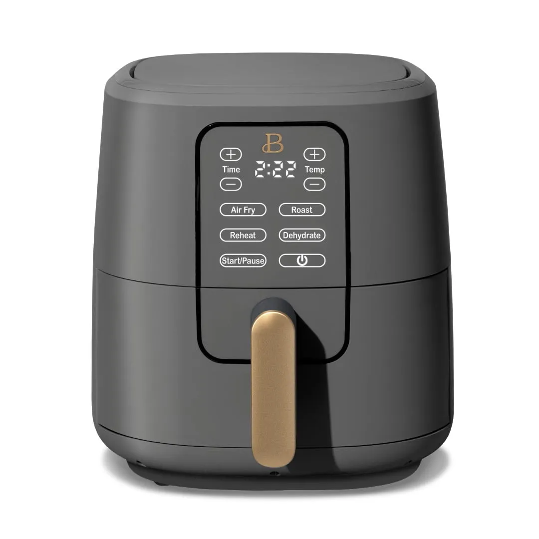 6 Qt Air Fryer with TurboCrisp Technology - Oyster Grey