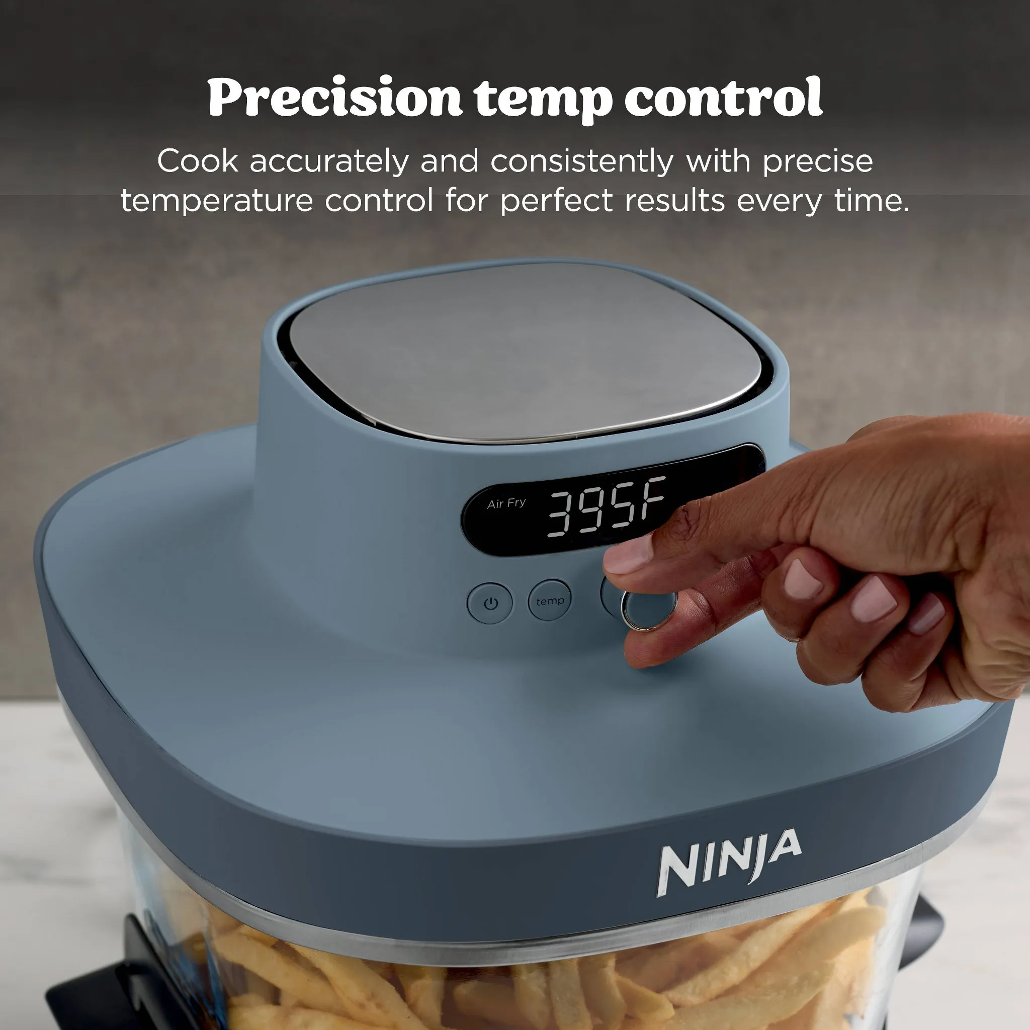 6-Quart and 2.5-Quart Countertop Air Fryer - Non-Toxic Glass - Image 5