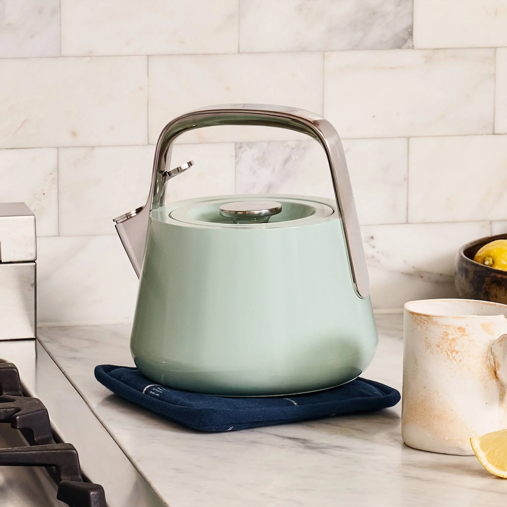 64oz Whistling Tea Kettle - Mist - Image 3