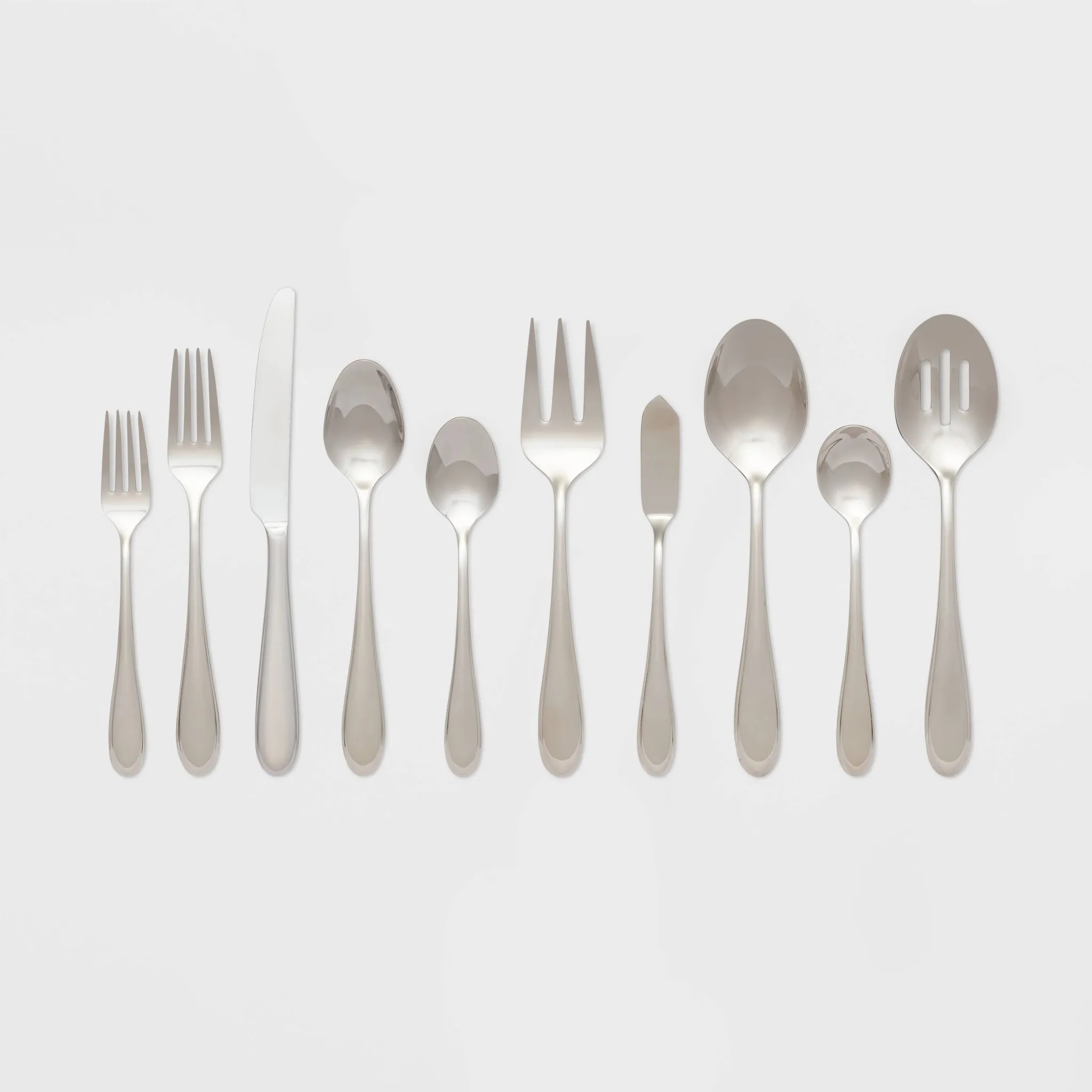 65-Piece Stainless Steel Flatware Set - Service for 12