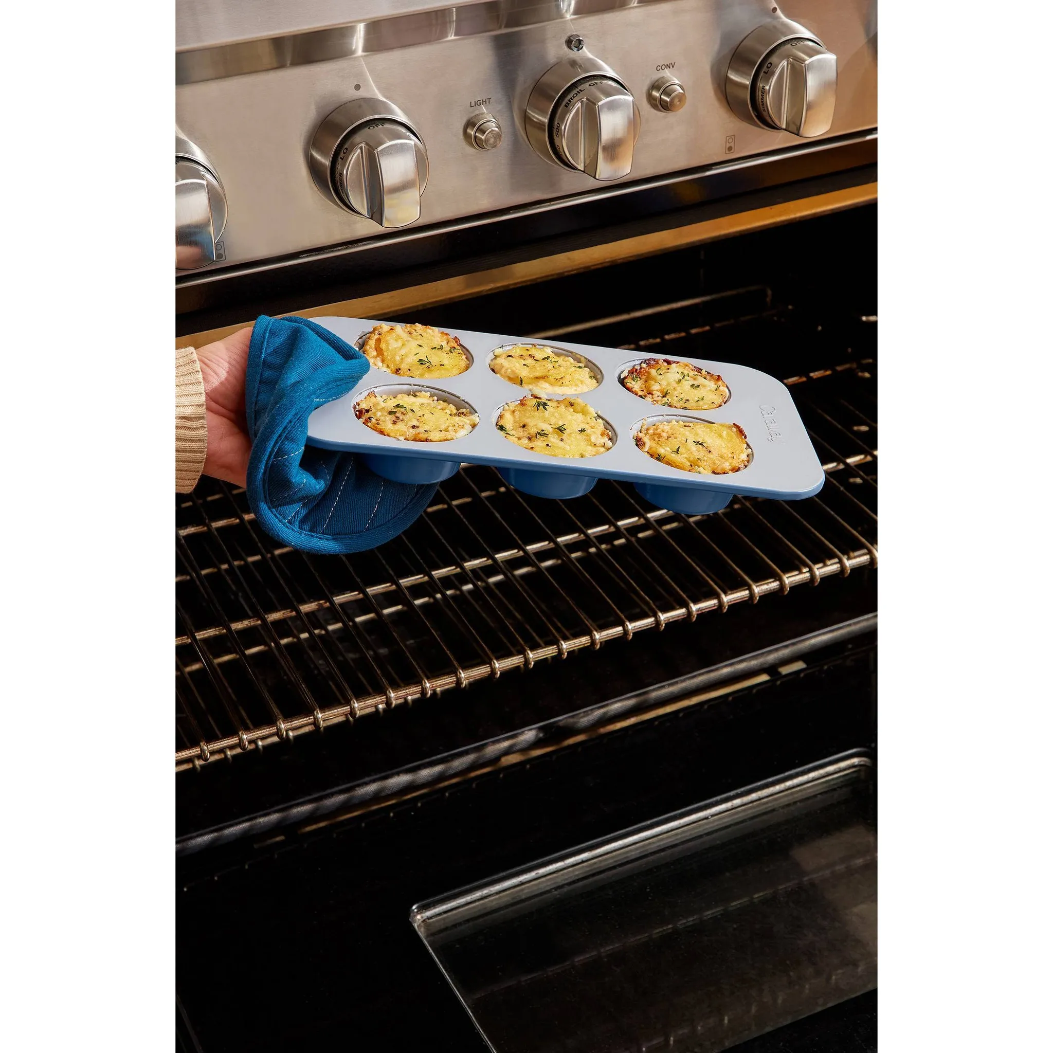 6c Nonstick Ceramic Muffin Pan - Perracotta - Image 4