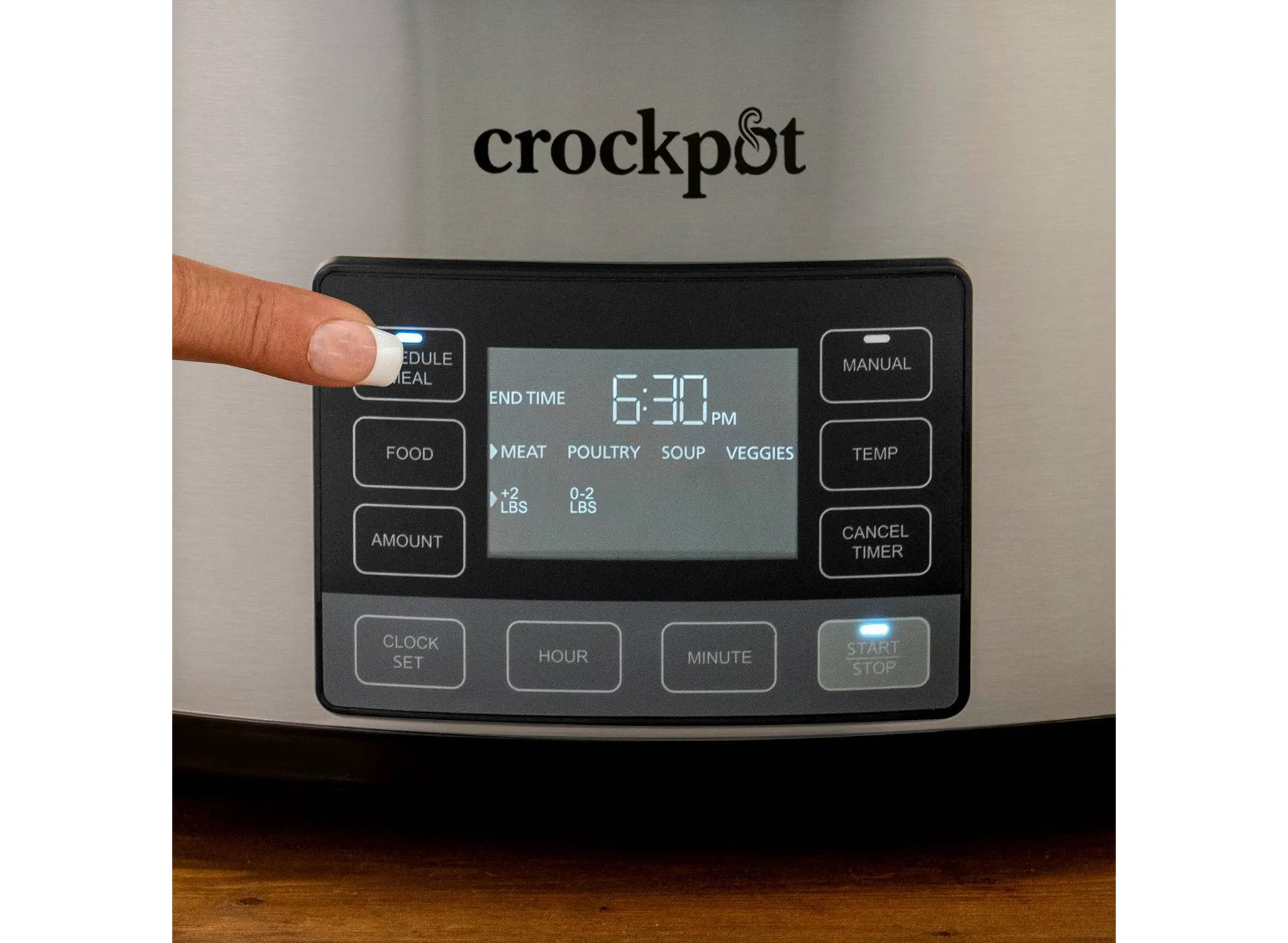 6qt MyTime Technology Programmable Slow Cooker - Image 4