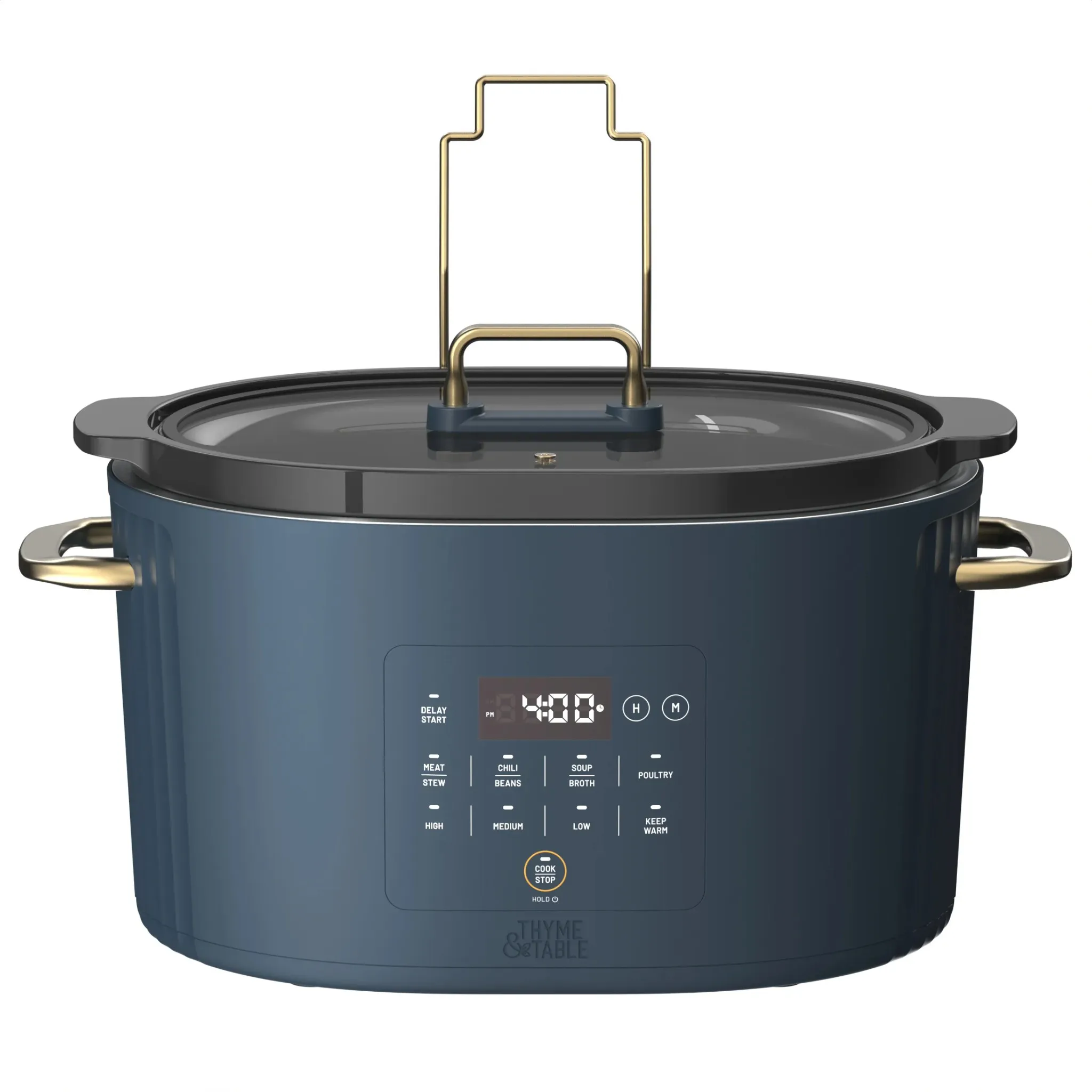 6QT Programmable Slow Cooker - Atlantic Blue - Image 2