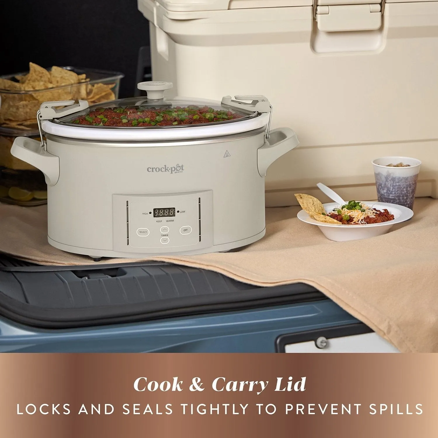 Design Series 7-Quart Cook & Carry Slow Cooker - Image 4