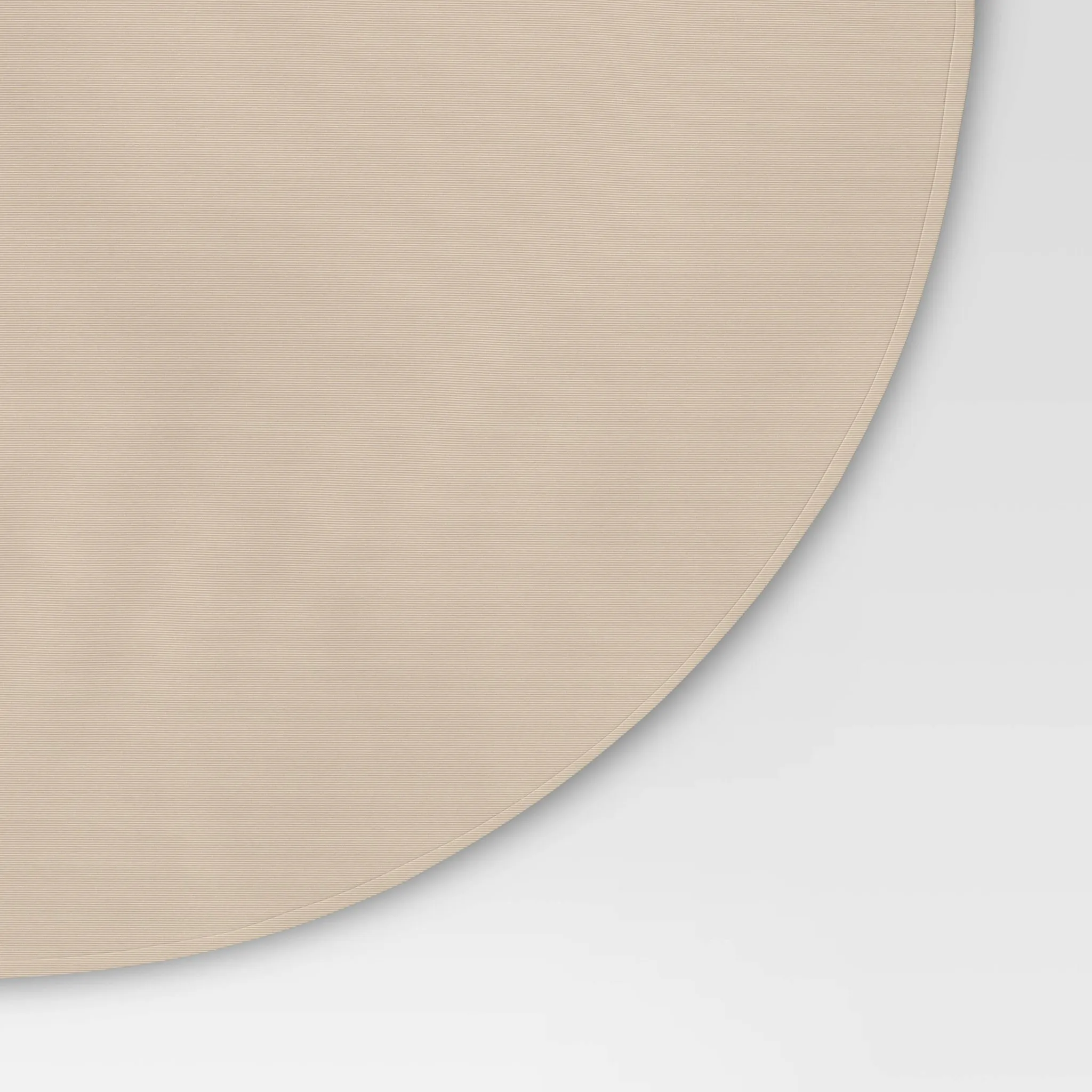 70" Solid Tablecloth Natural - Image 3