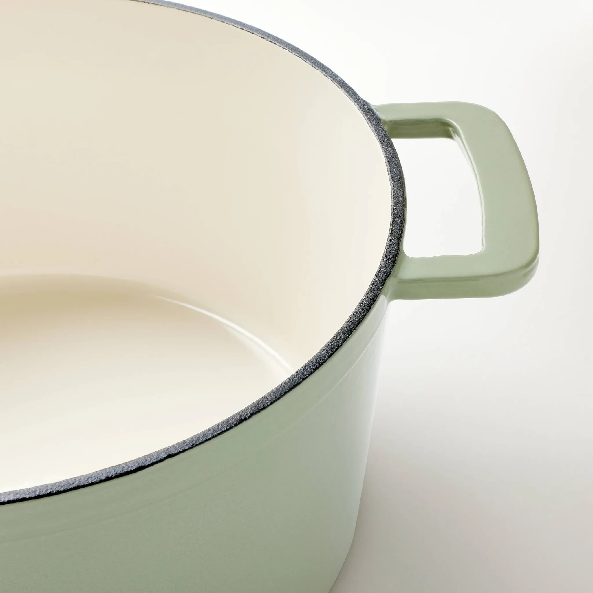 7.5qt Enamel Dutch Oven Sage Green - ™ - Image 4