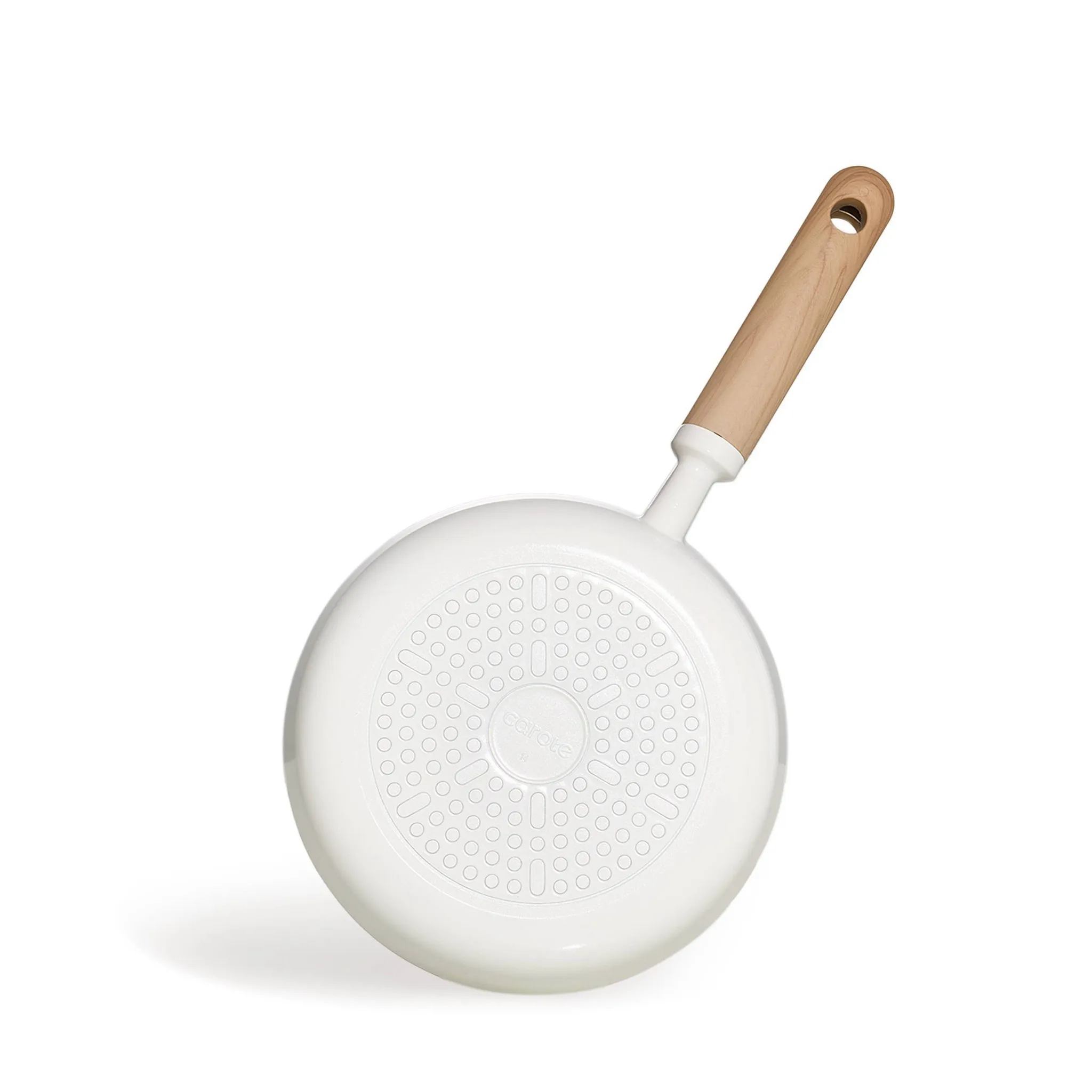 8" Ceramic Nonstick Fry Pan - Cream - Image 2
