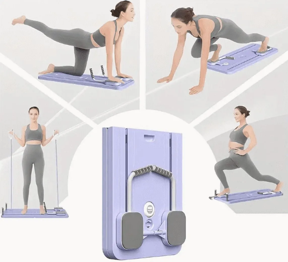 8-in-1 Abs Exercise Board - Purple - Image 4
