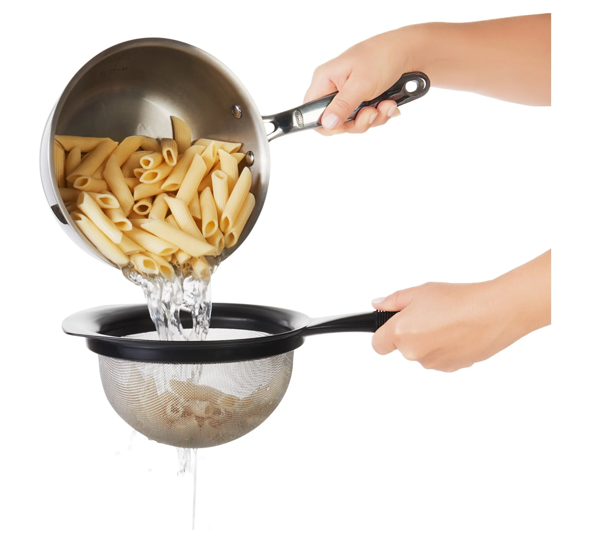 8" Kitchen Strainer - Silver - Image 4