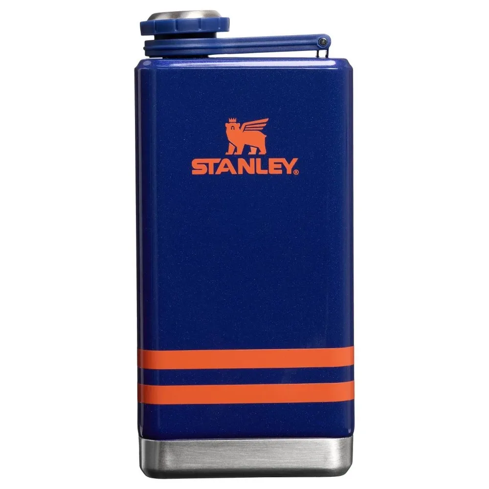 8 oz Pre-Party Flask Regal Blue Shimmer