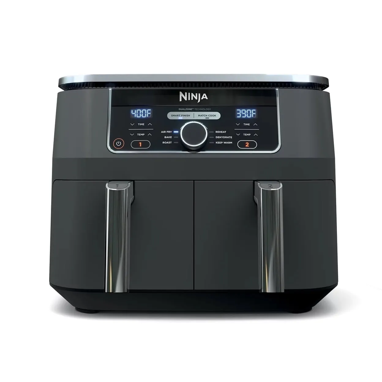 8 qt 2-Basket Air Fryer - DualZone Technology