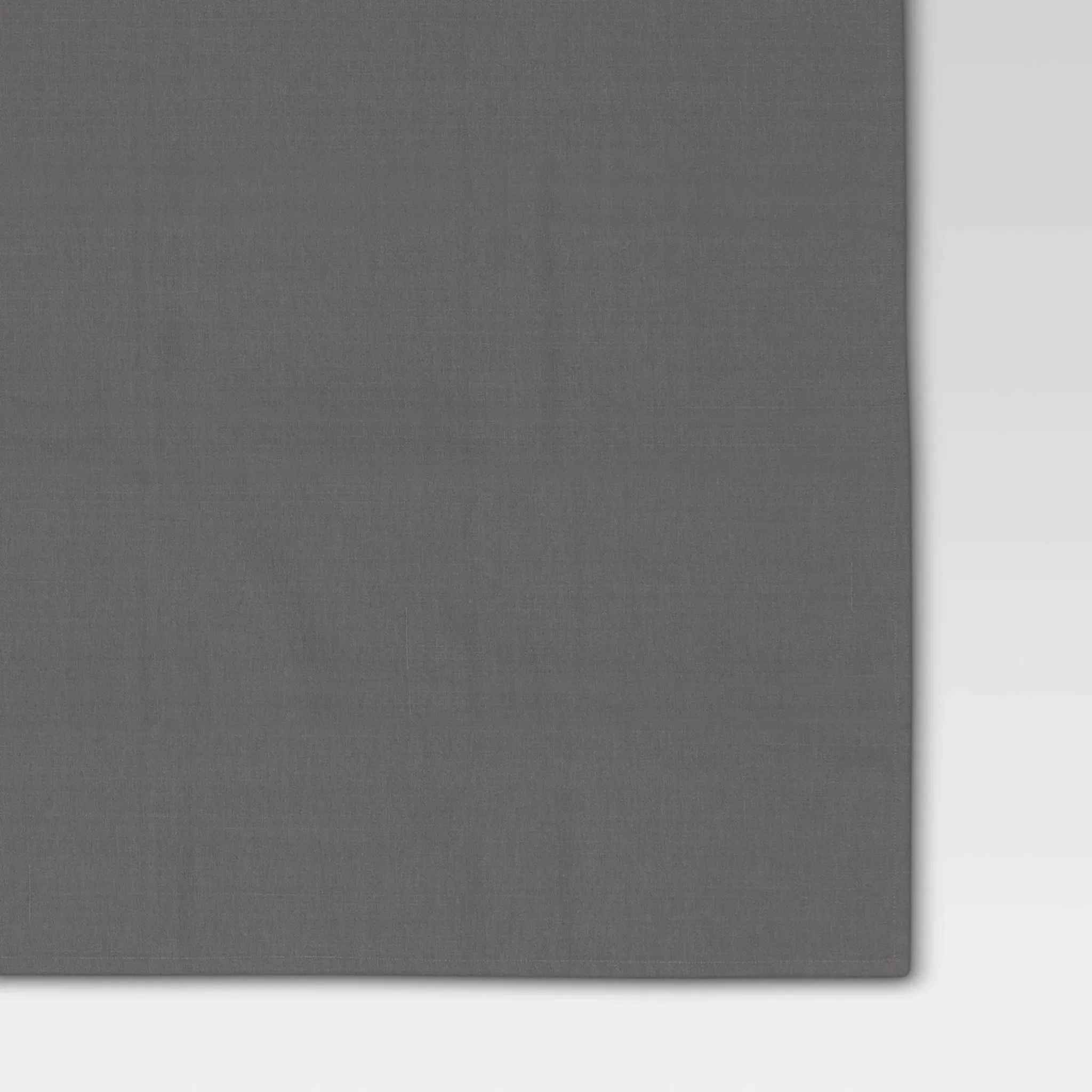 84" x 60" Solid Gray Tablecloth - Image 4