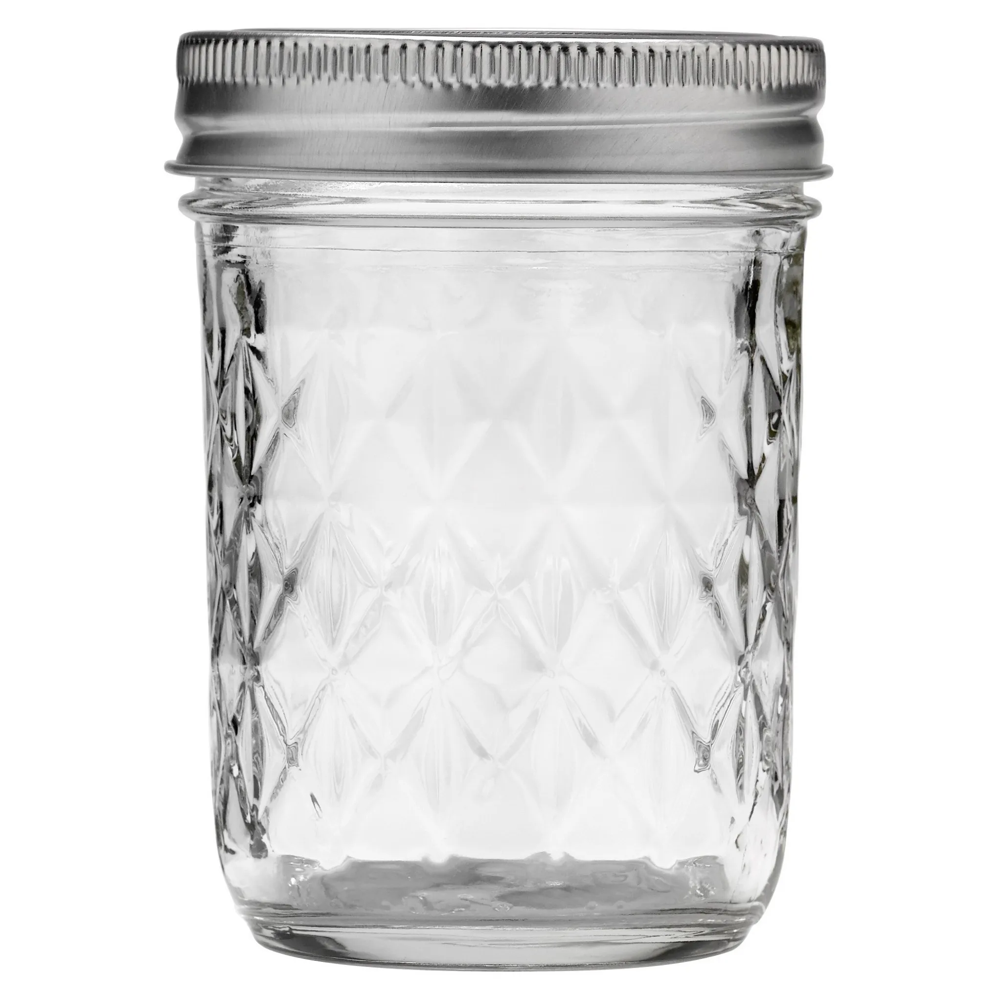 8oz Regular Mouth Glass Mason Jars - 12 Pack - Image 2