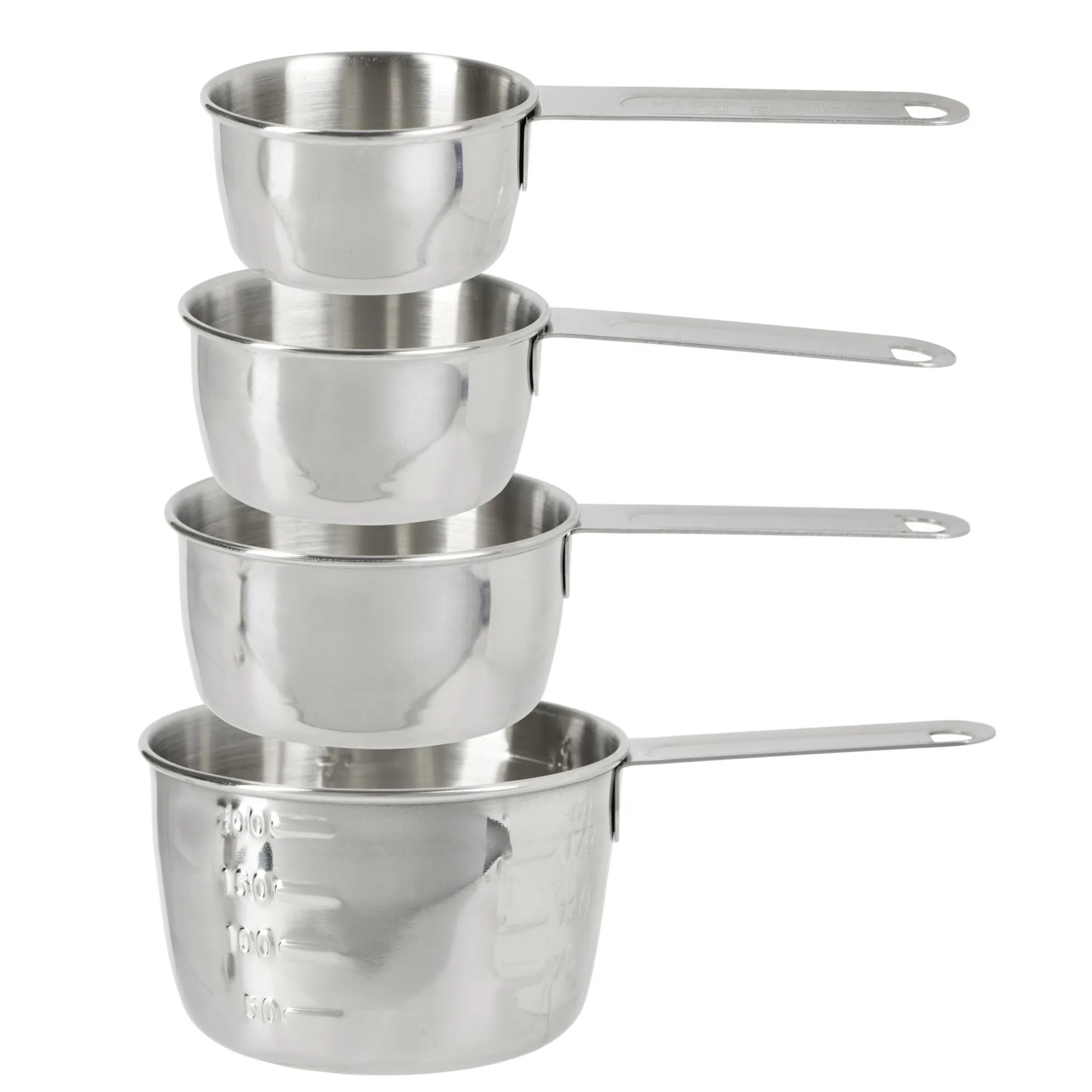 8pc Stainless Steel Measuring Cup and Spoon Set - Image 2