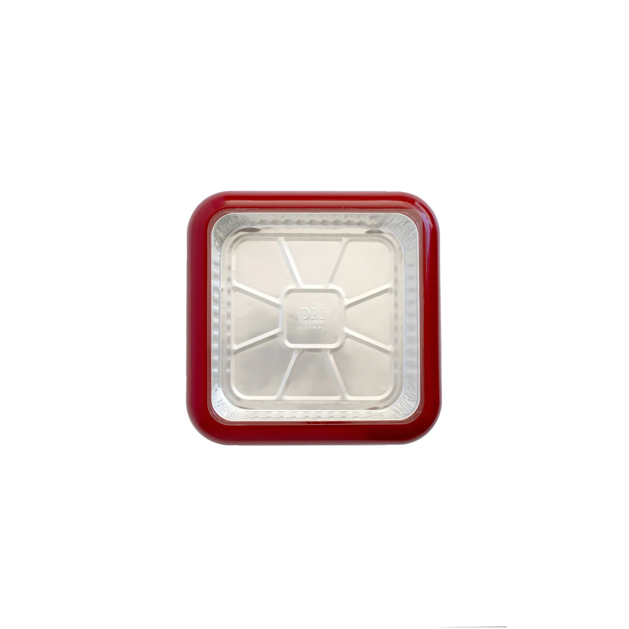 8"x8" Foil Pan Carrier Red - Image 3