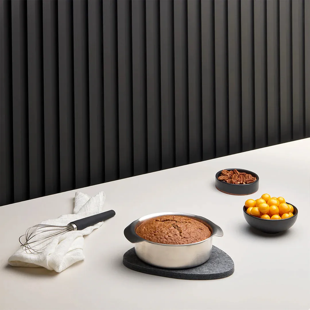 9-Inch Round Stainless Steel Pan - Oven & BBQ - Image 2