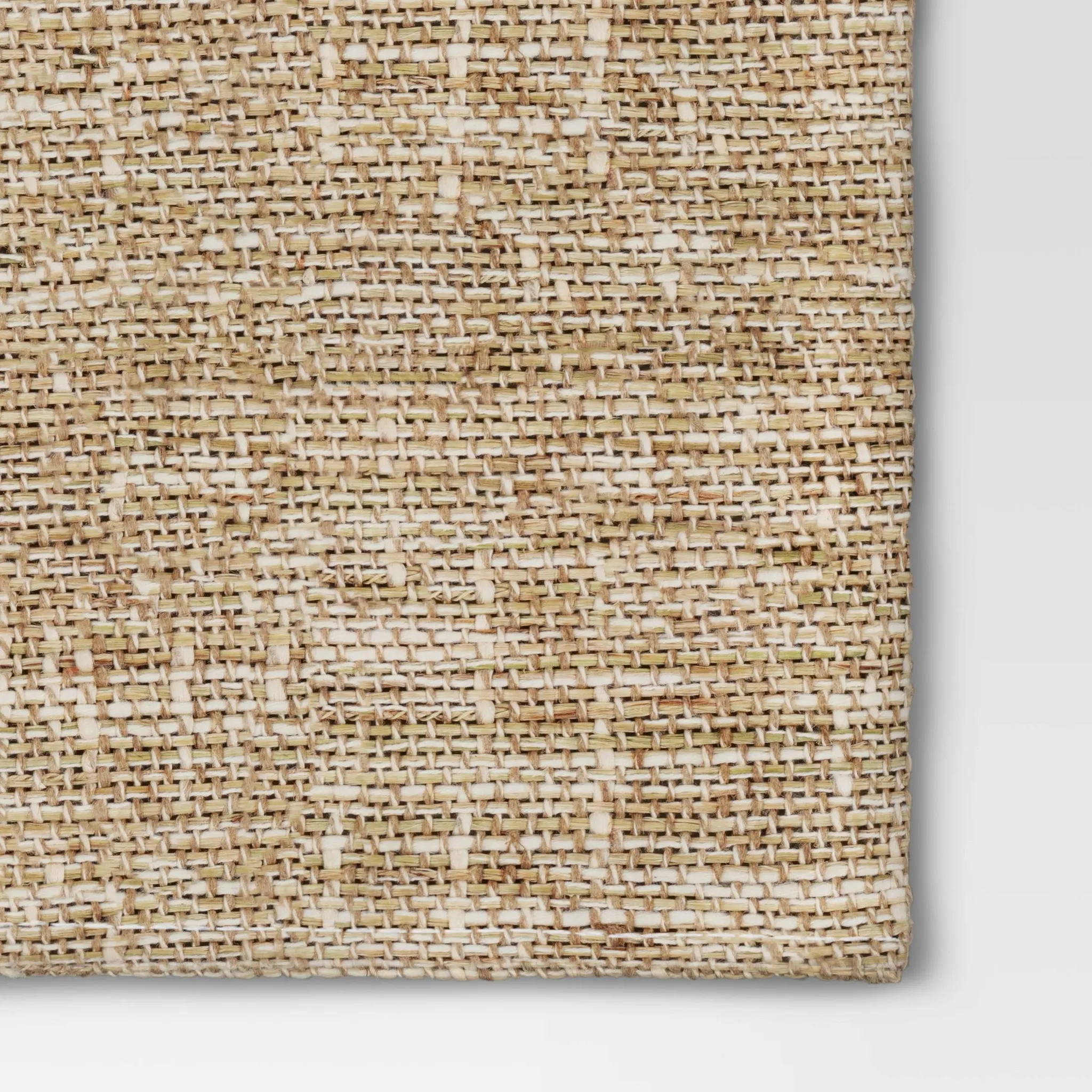 90" x 20" Ramie Table Runner - Natural Brown
