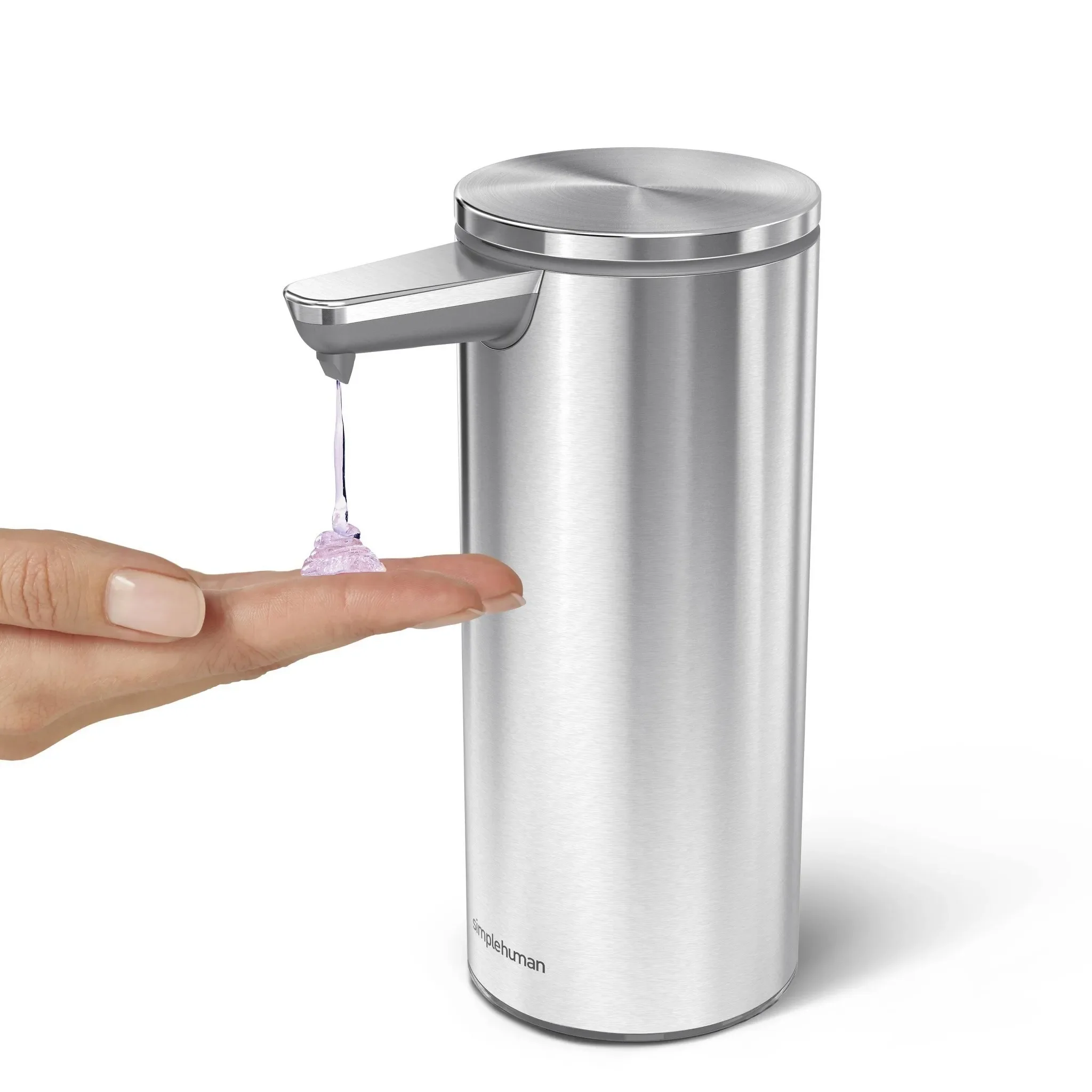 9oz Automatic Sensor Pump - Touchless Liquid Soap Dispenser - Stainless Steel - Image 2