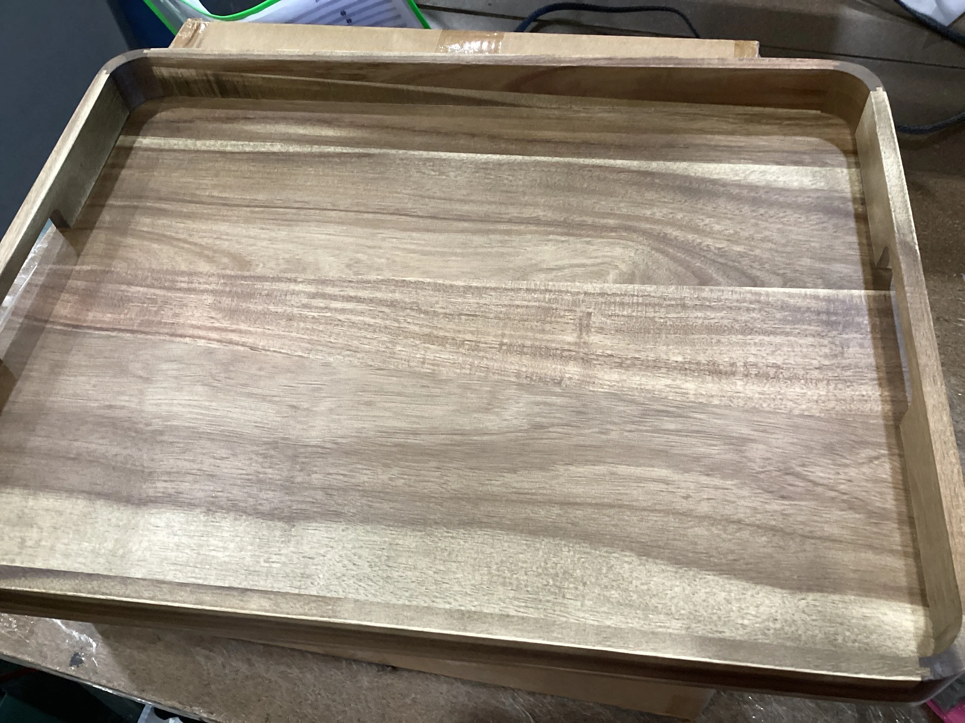 Acacia Wood Serving Tray - Image 5