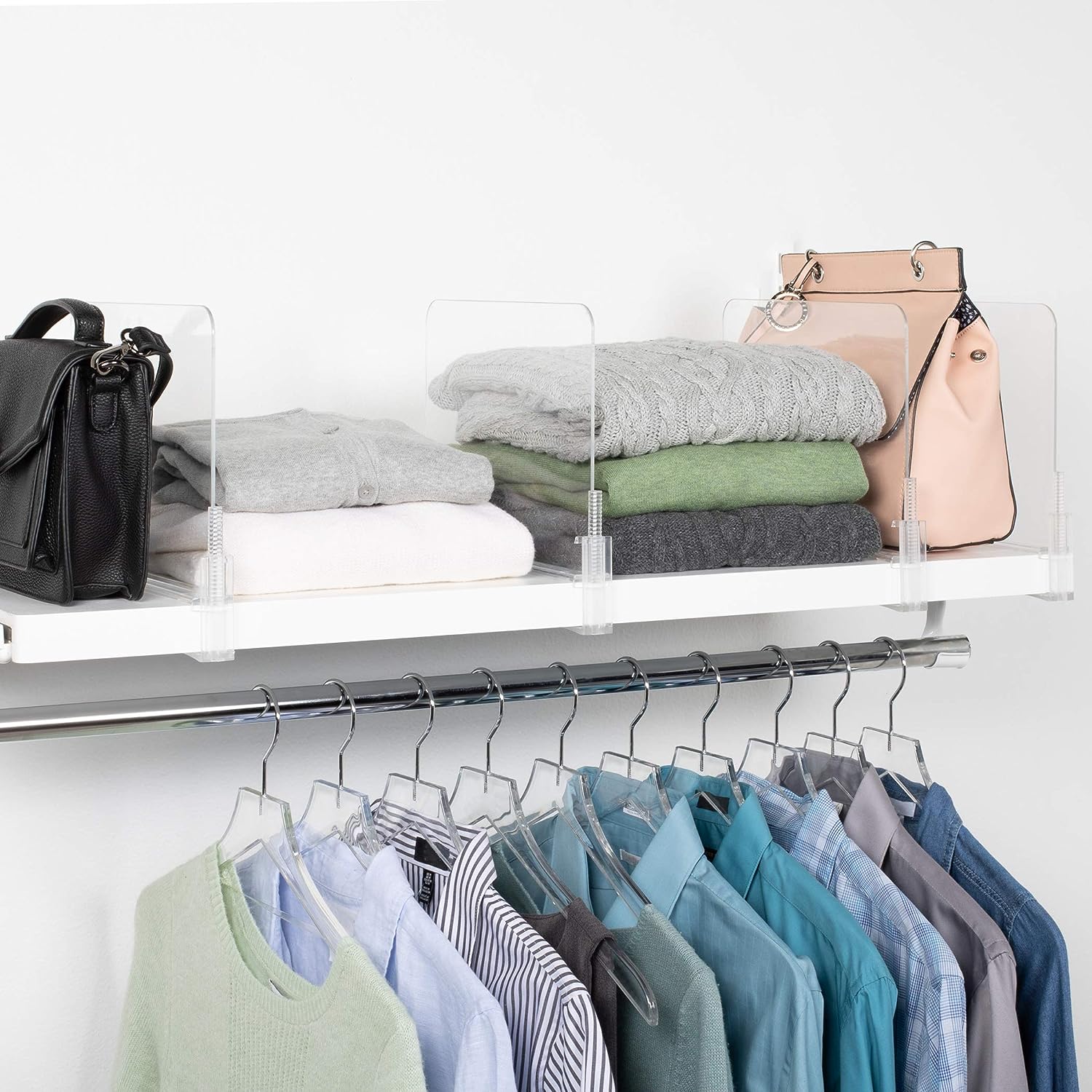 Acrylic Closet Shelf Divider and Separator - Image 14