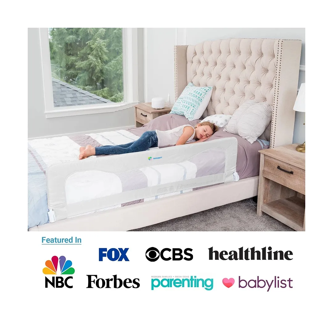 Adjustable Bed Rail for Twin Size Mattress - Image 2