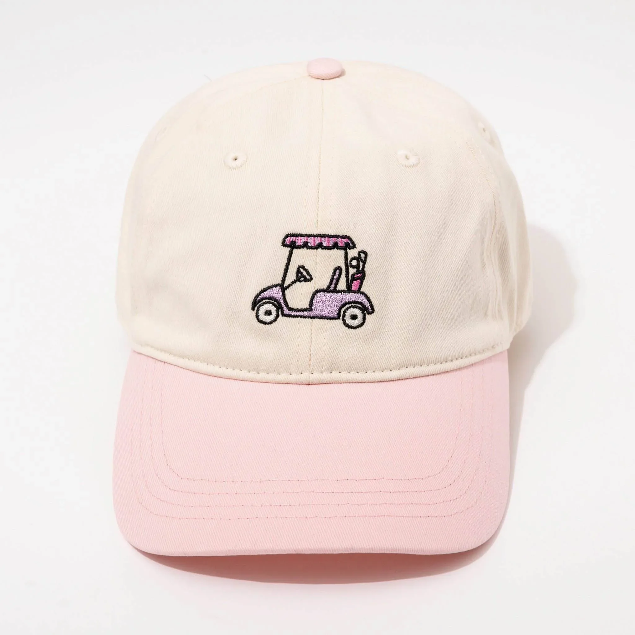 Adjustable Cotton Baseball Hat - Purple/Pink - Image 3