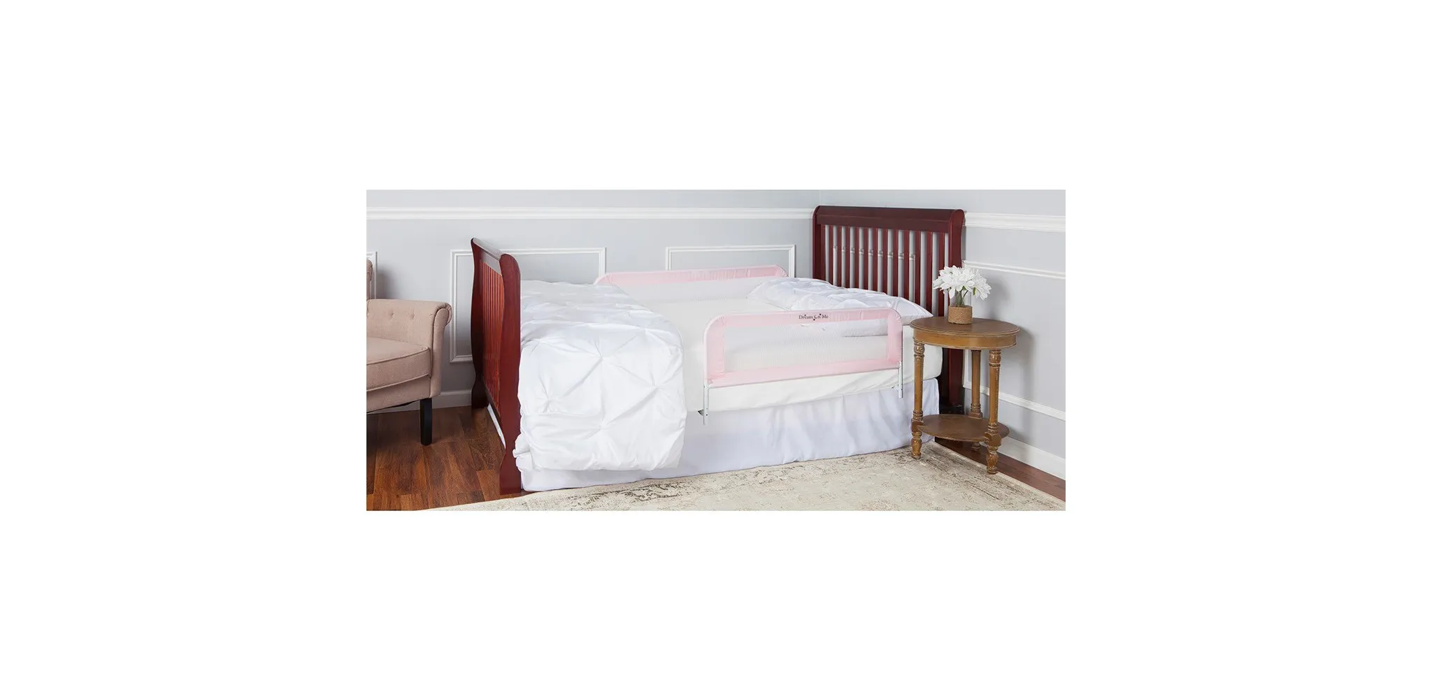 Adjustable Mesh Bed Rail - Two Height Levels - Image 5