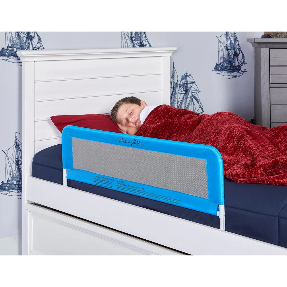 Adjustable Bed Rail, Blue - Image 3