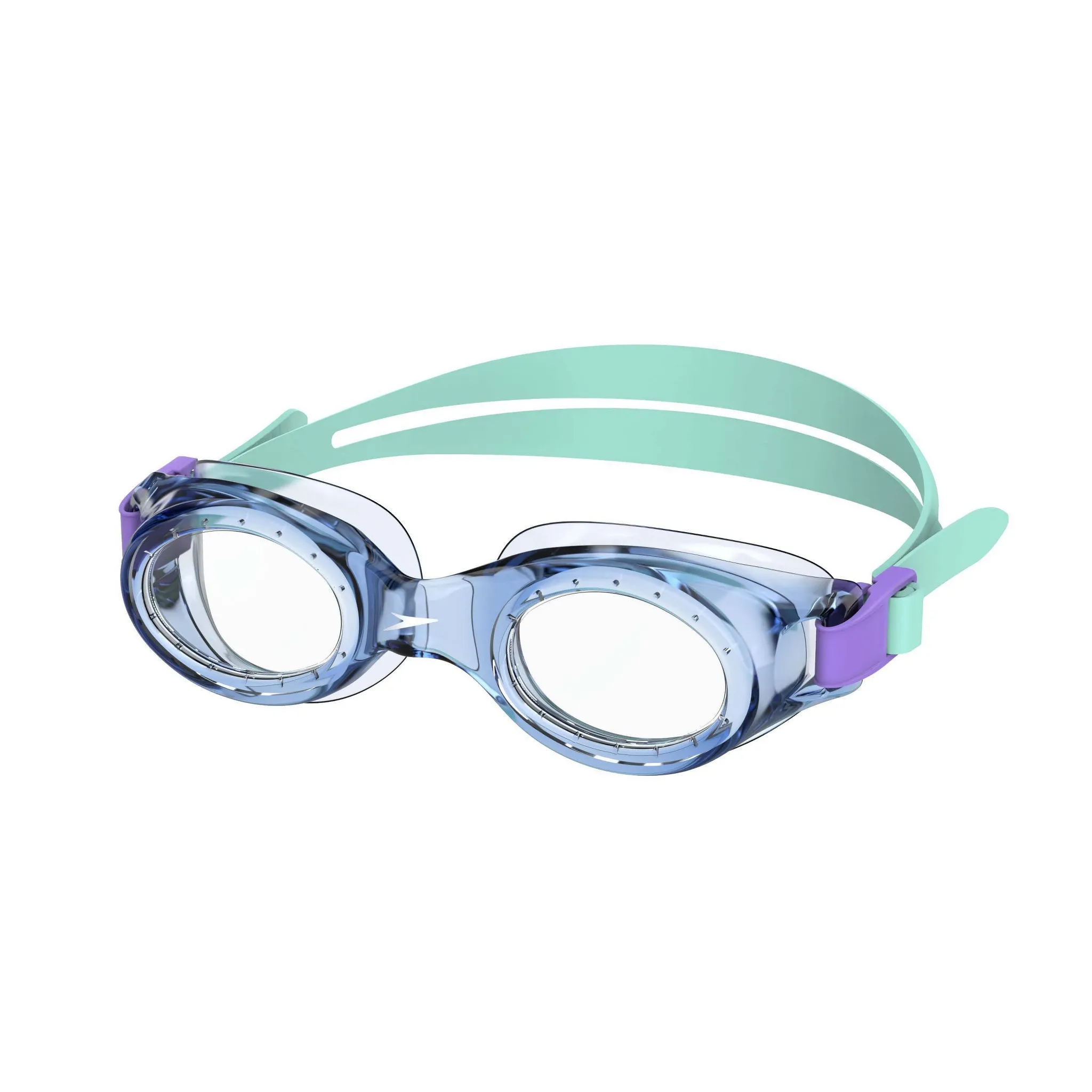 Adult Boomerang Swim Goggles - Blue/Clear - Image 5