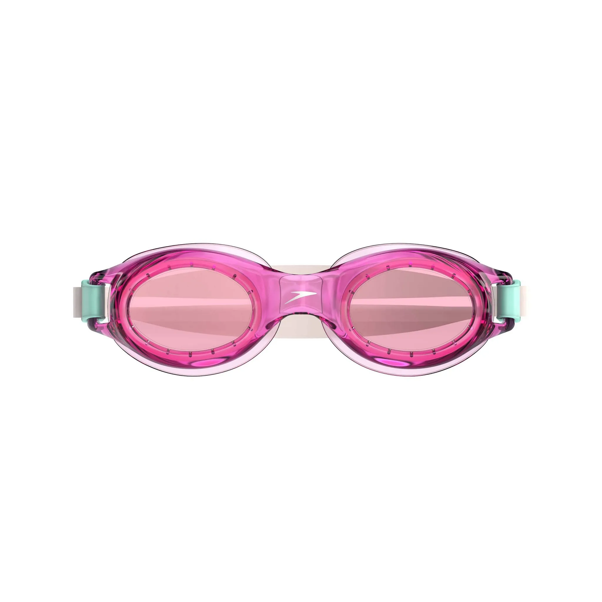 Adult Boomerang Swim Goggles - Pink/Turquoise - Image 2