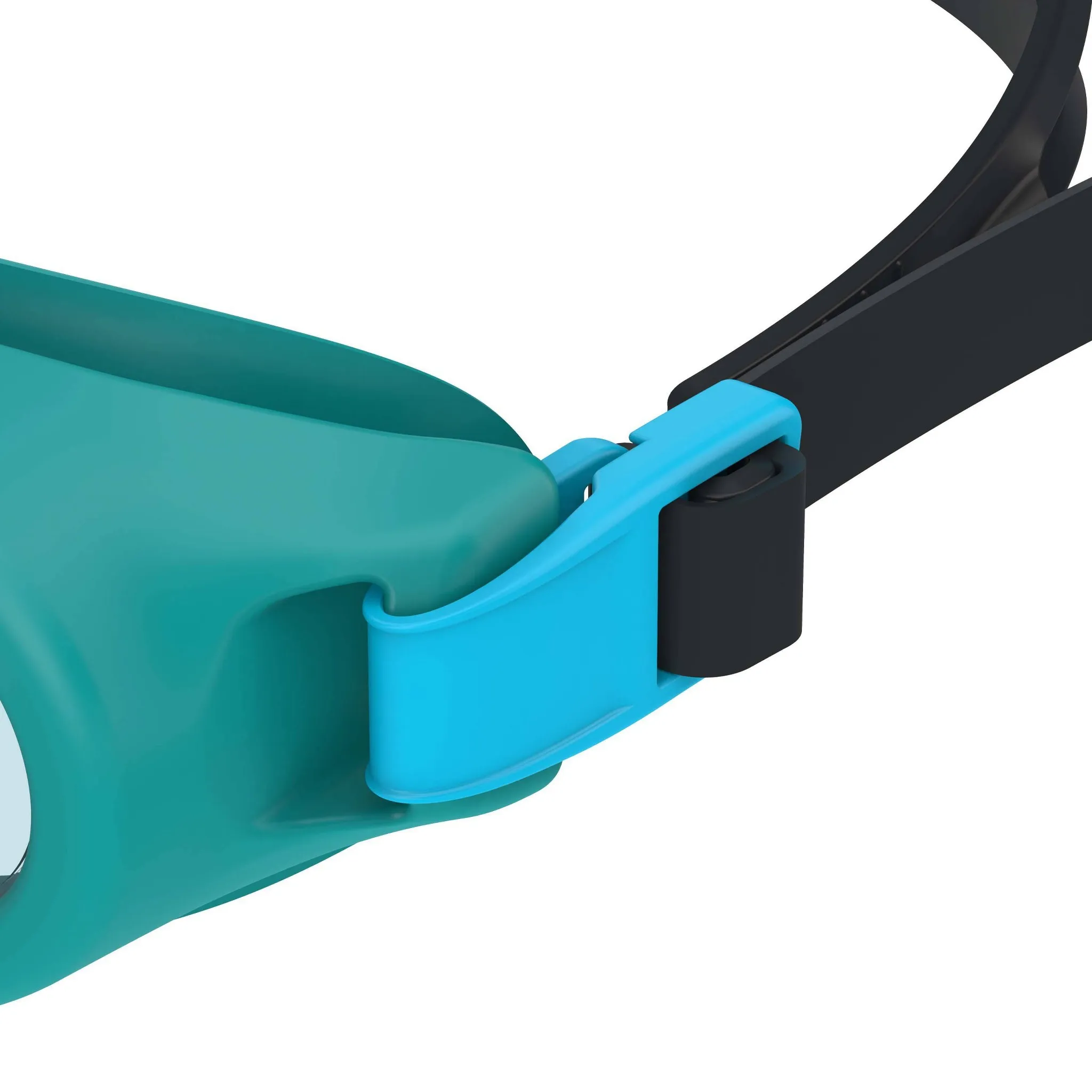 Adult Boomerang Swim Goggles - Teal/Blue - Image 3