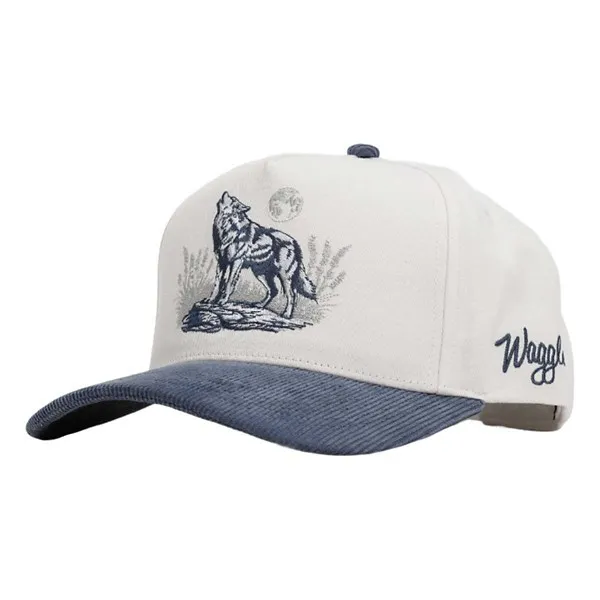 Adult Cotton Baseball Hat - Alpha Corduroy Brim - Image 4