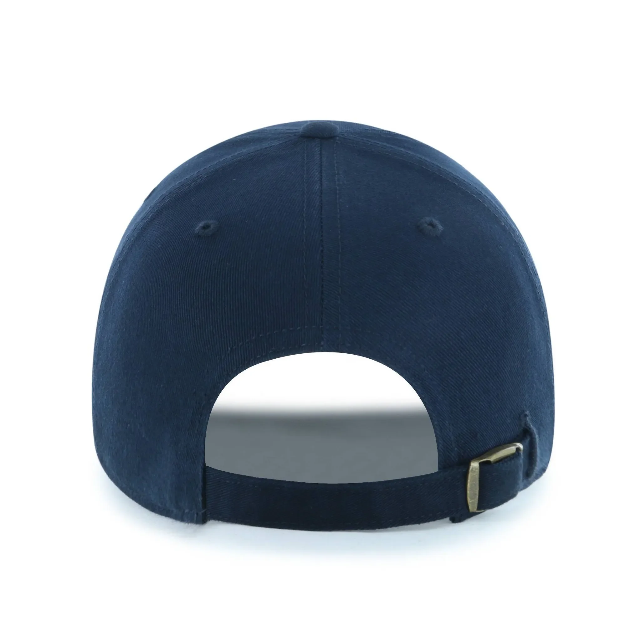 Adult Cotton Baseball Hat - Navy Blue - Image 2