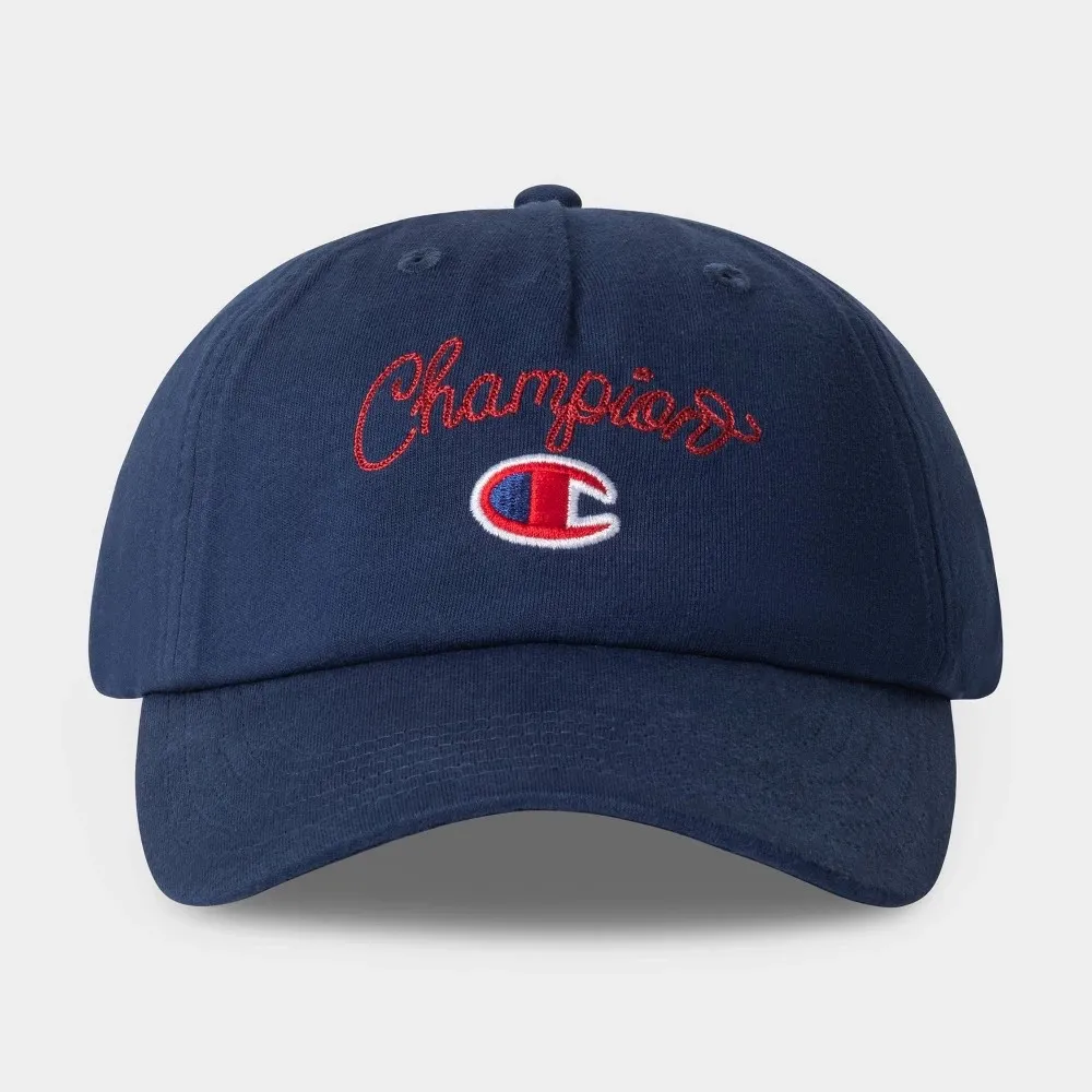 Adult Script Jersey Baseball Hat - Navy - Image 2