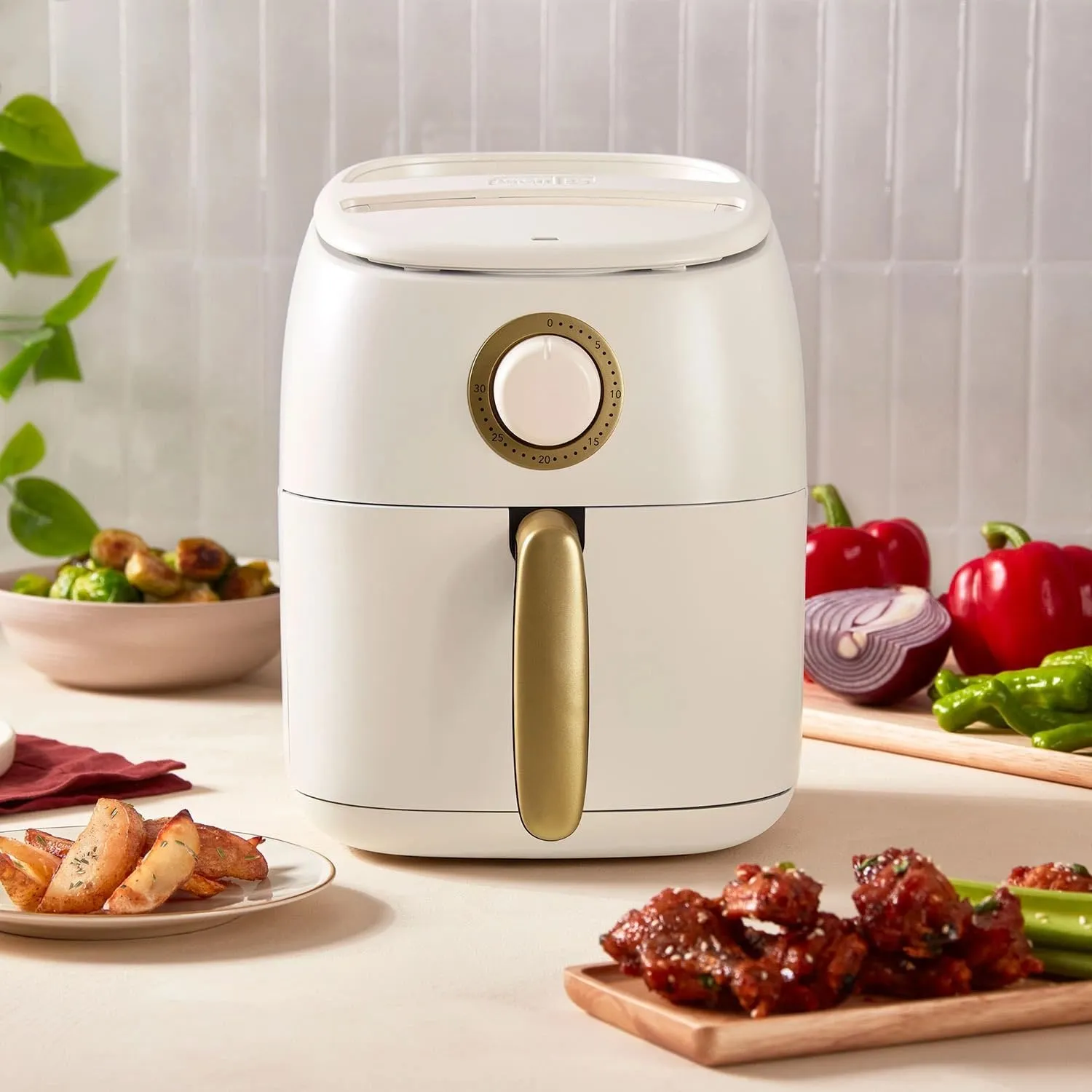 Air Fryer - Cream - Image 2