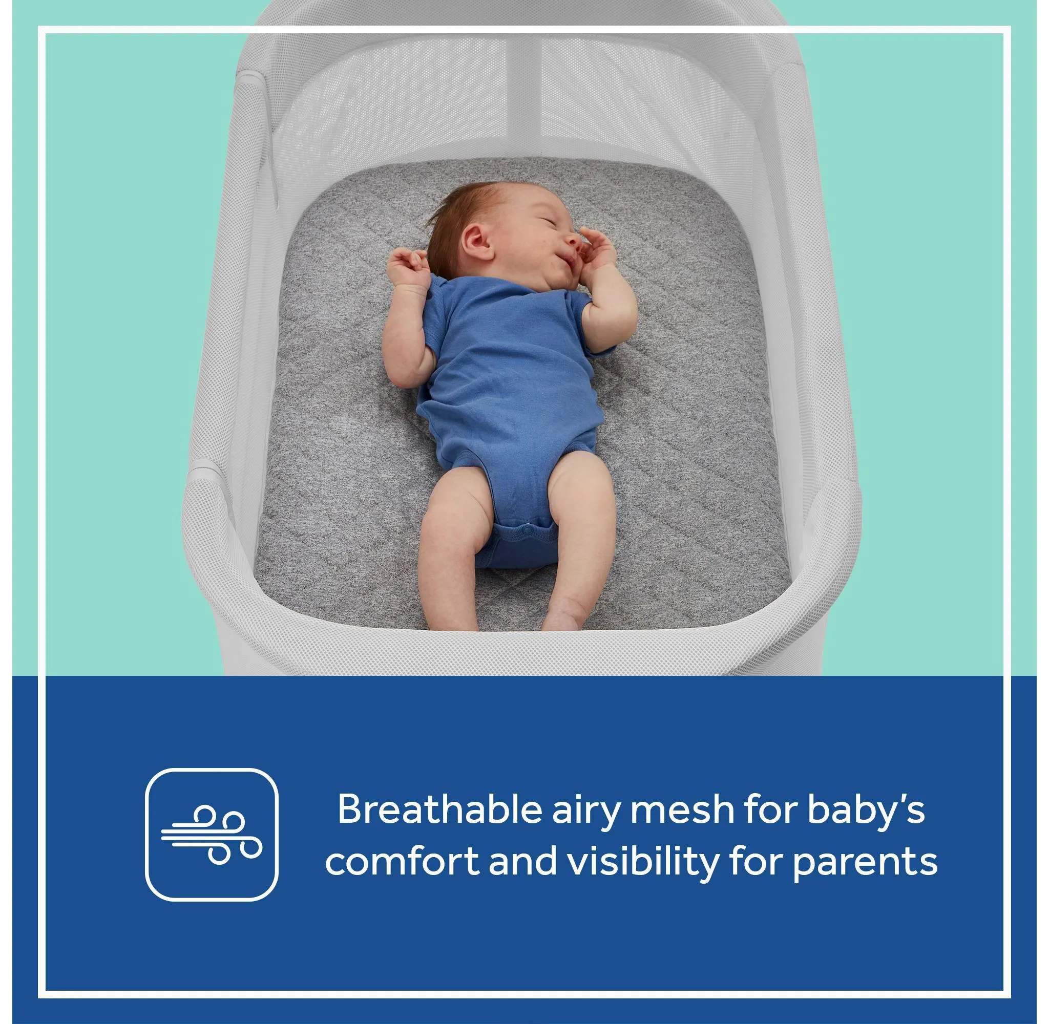Airy Dreams 2-in-1 Bassinet & Bedside Sleeper - Image 4