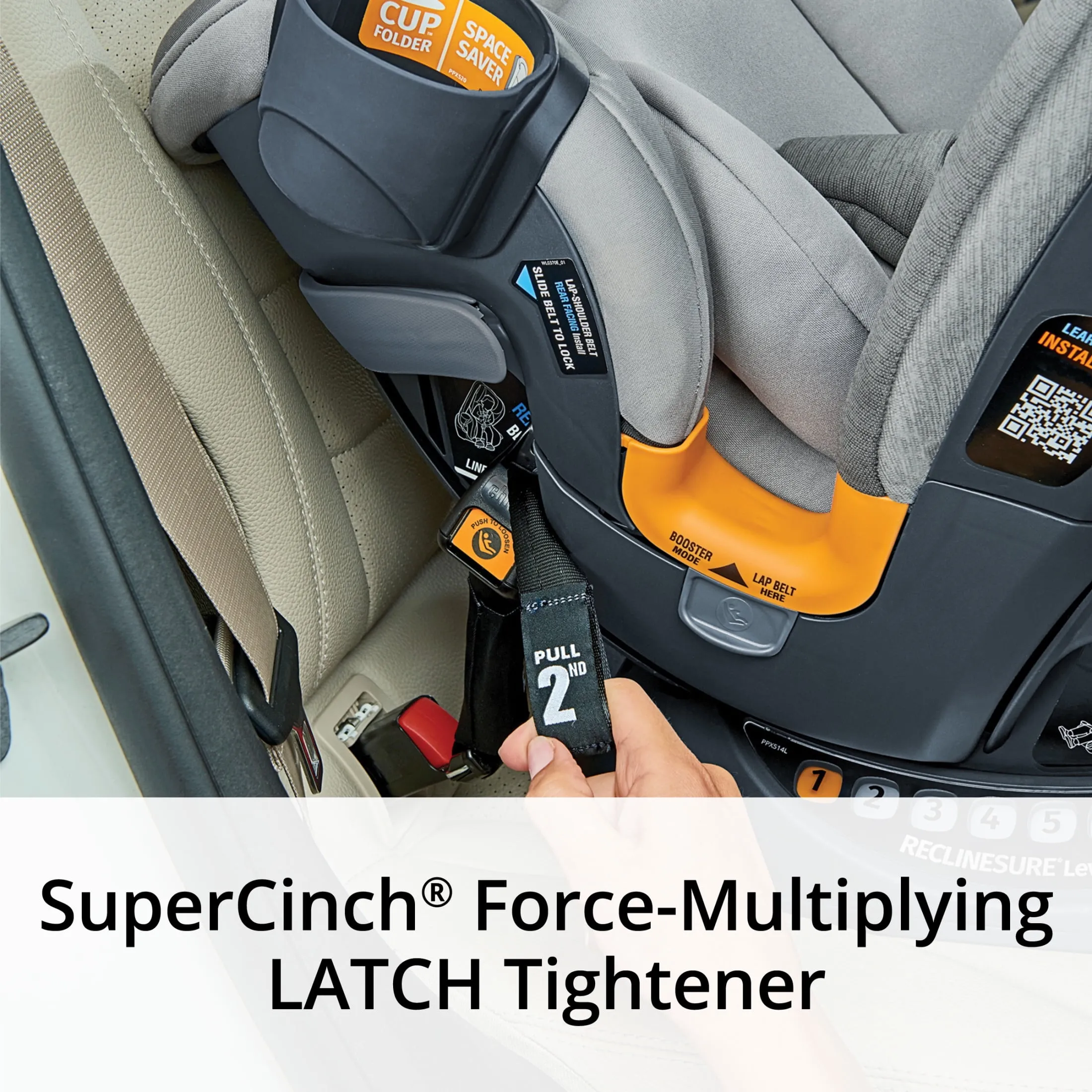All-in-One Car Seat - Grey - Image 8