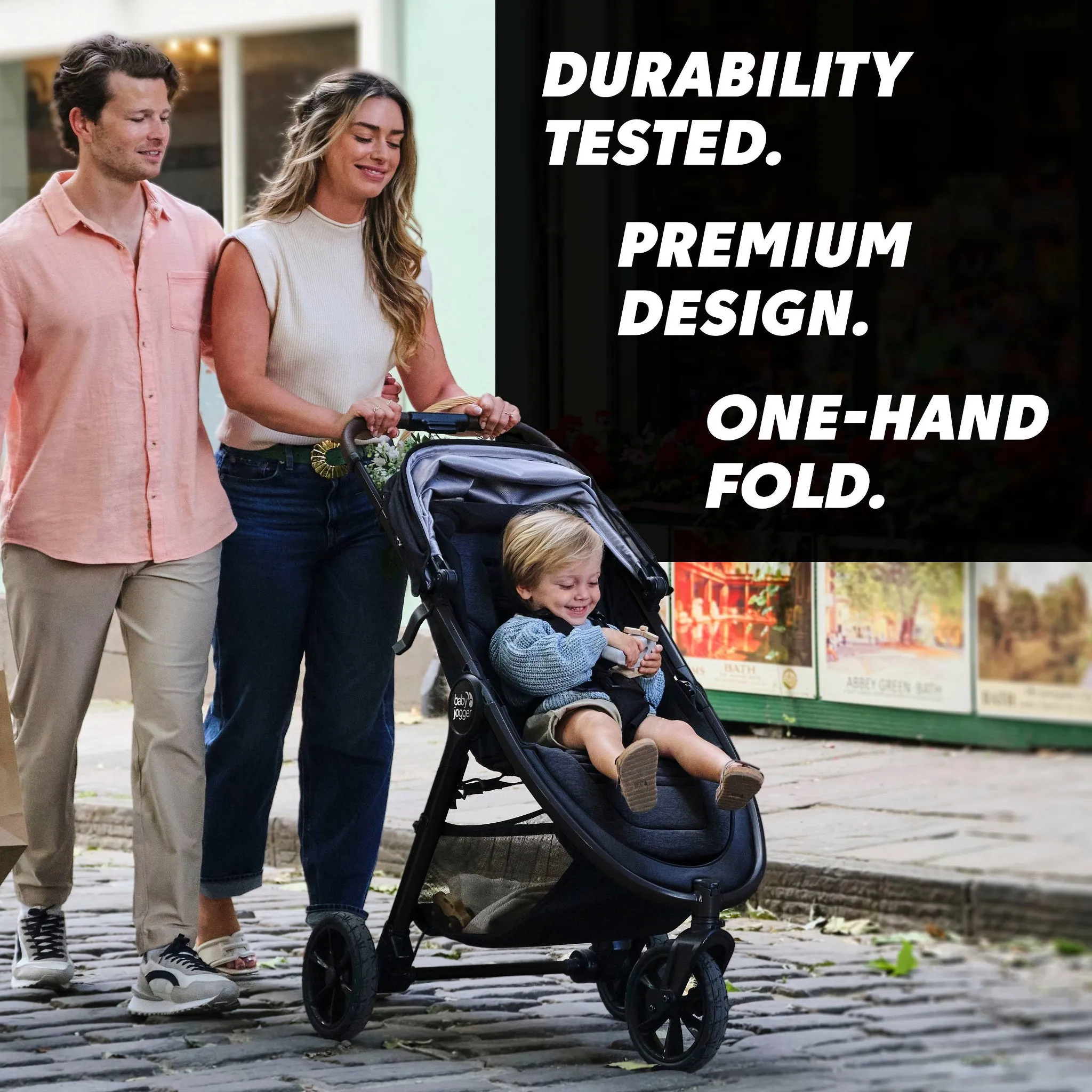 All-Terrain Full Size Stroller - Rich Black - Image 2