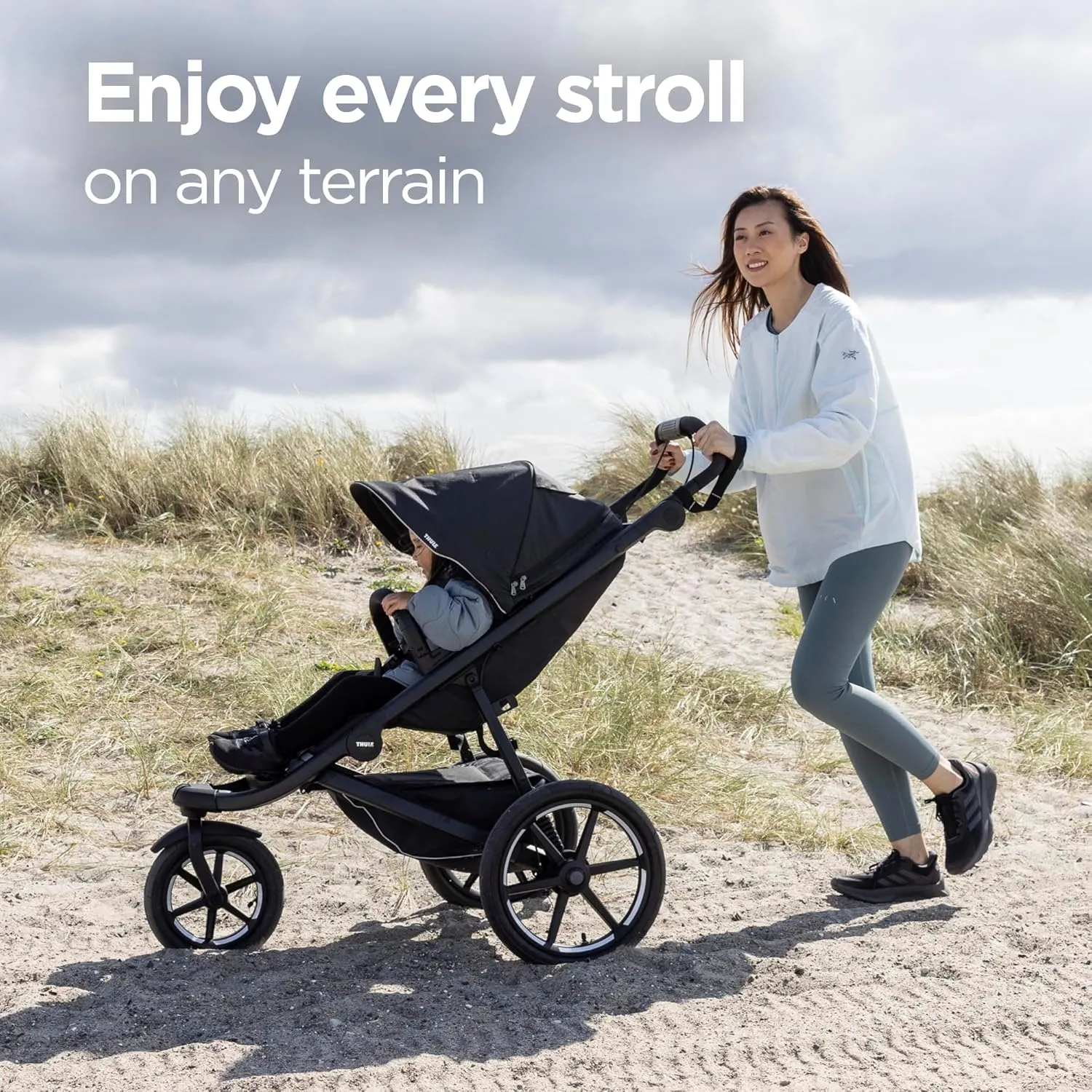 All-Terrain Stroller - Black - Image 4
