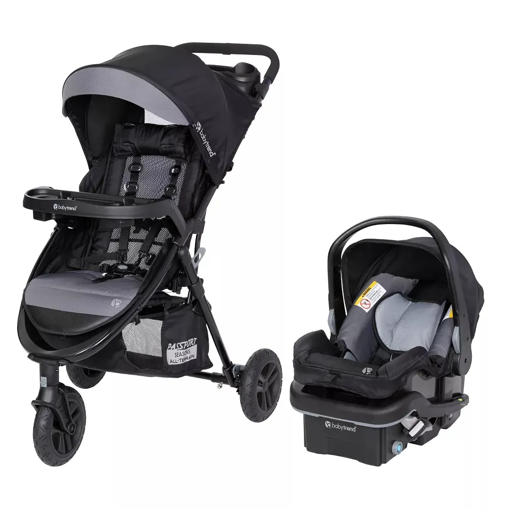 All-Terrain Travel System with EZ-Lift Plus Infant Car Seat - Black