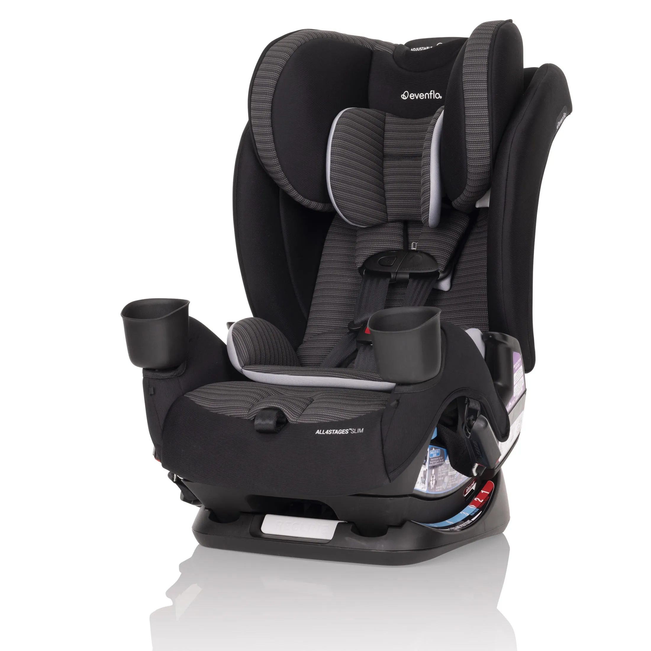 All4Stages Slim 4-in-1 Convertible Car Seat - Tybee Black - Image 3