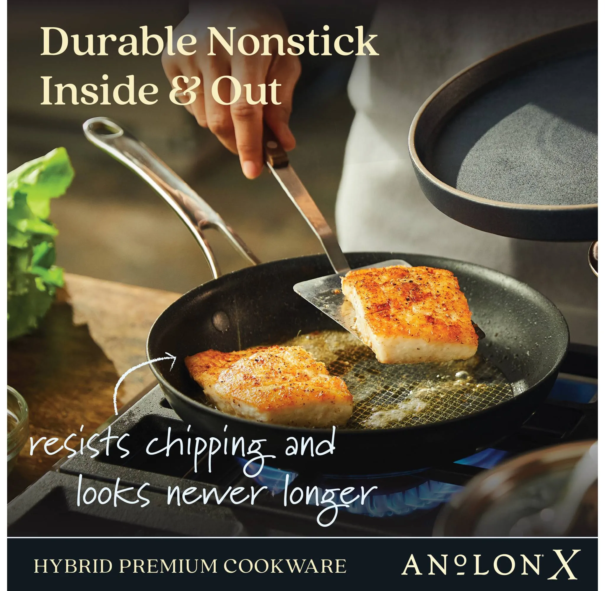 X Hybrid Nonstick Induction Frying Pan Twin Pack Set - Image 10