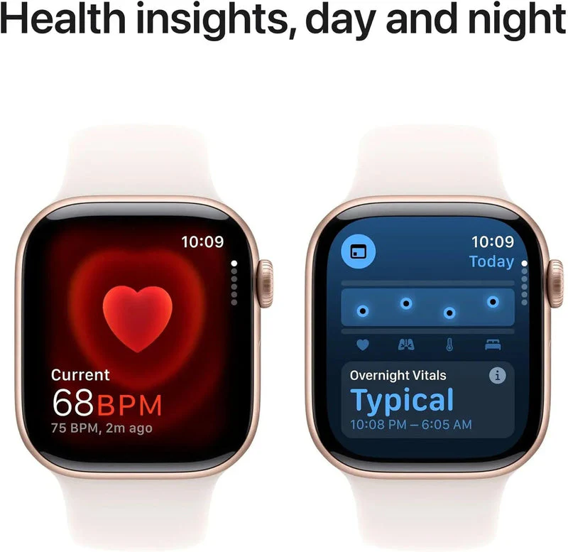 Apple Watch Series 10 42mm Gps Aluminum Rose Gold + Light Blush Sport Band 64gb - Image 2