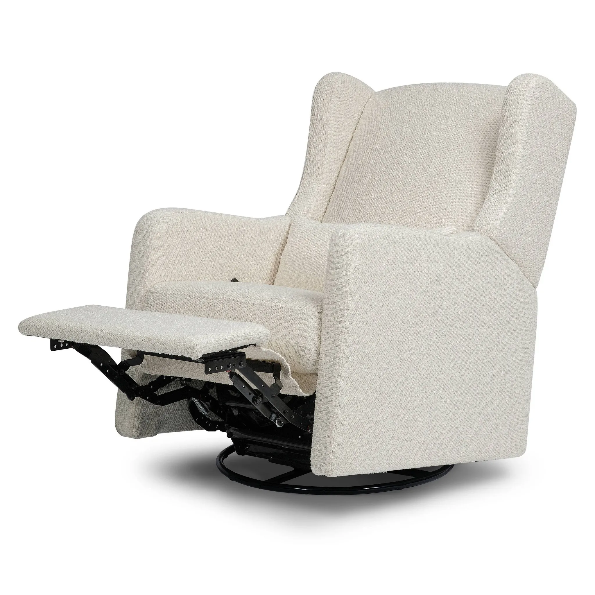 Arlo Recliner and Swivel Glider - Ivory Boucle - Image 2