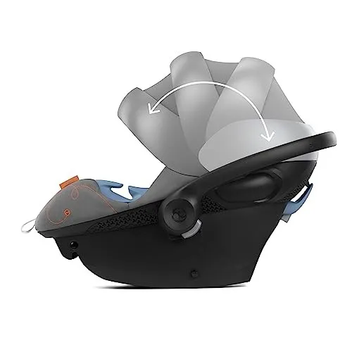 Aton G Infant Car Seat with SensorSafe - Lava Grey - Image 2