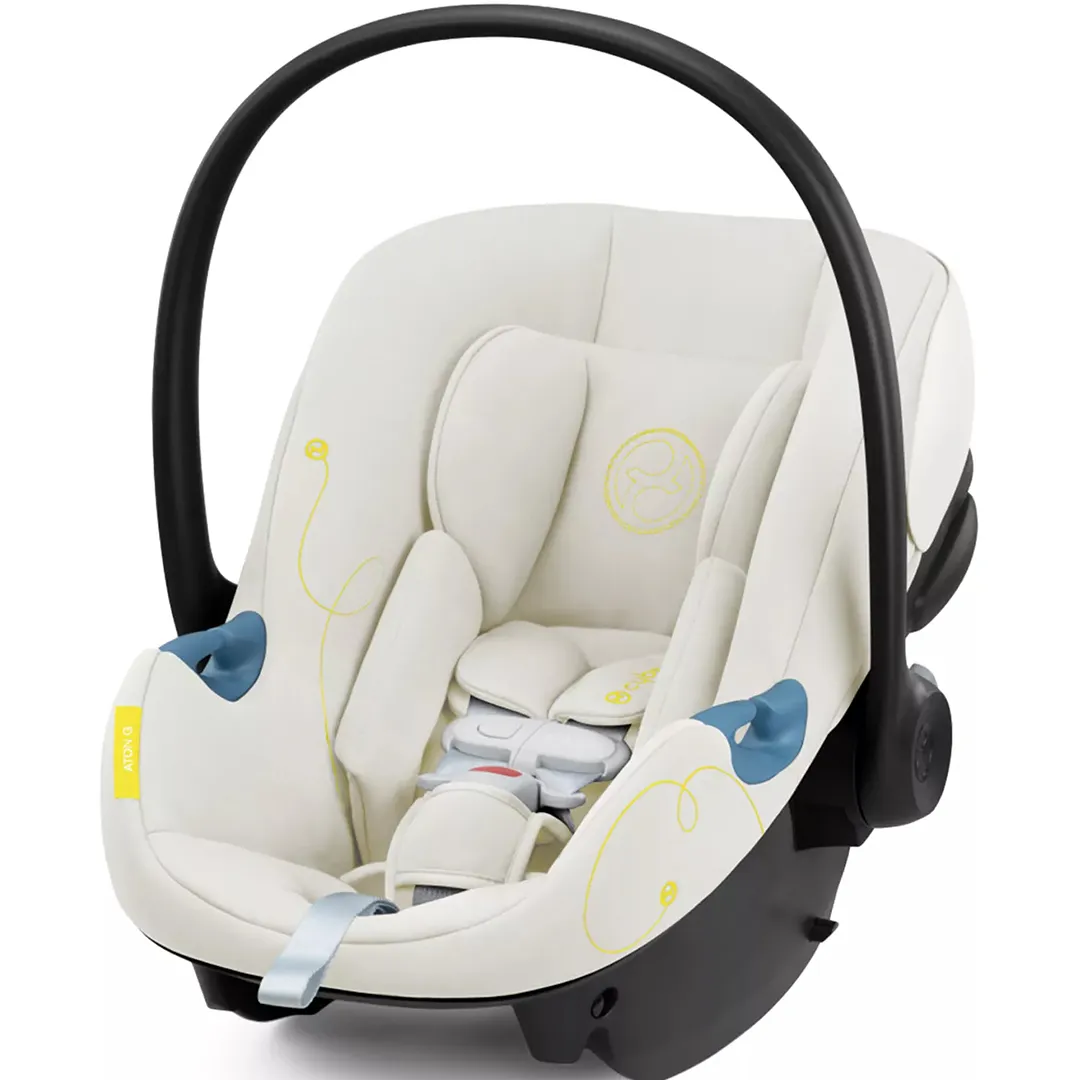 Aton G Infant Car Seat with SensorSafe - Seashell Beige - Image 2