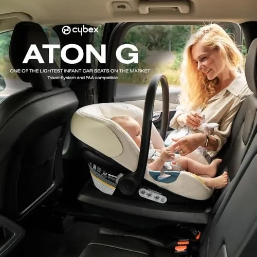 Aton G Infant Car Seat with SensorSafe - Ocean Blue - Image 4