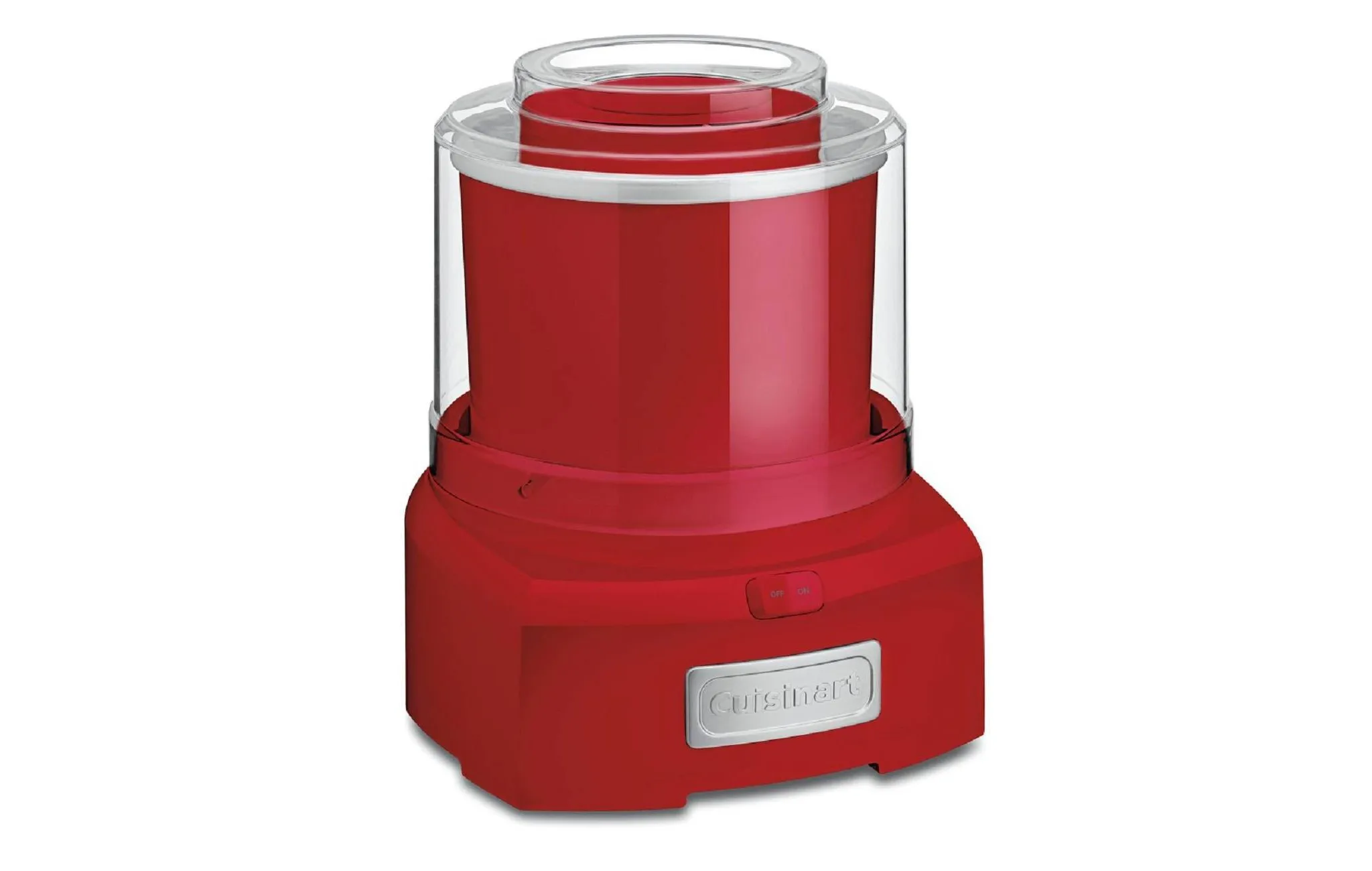 Automatic Frozen Yogurt - Ice Cream & Sorbet Maker - Red - Image 2