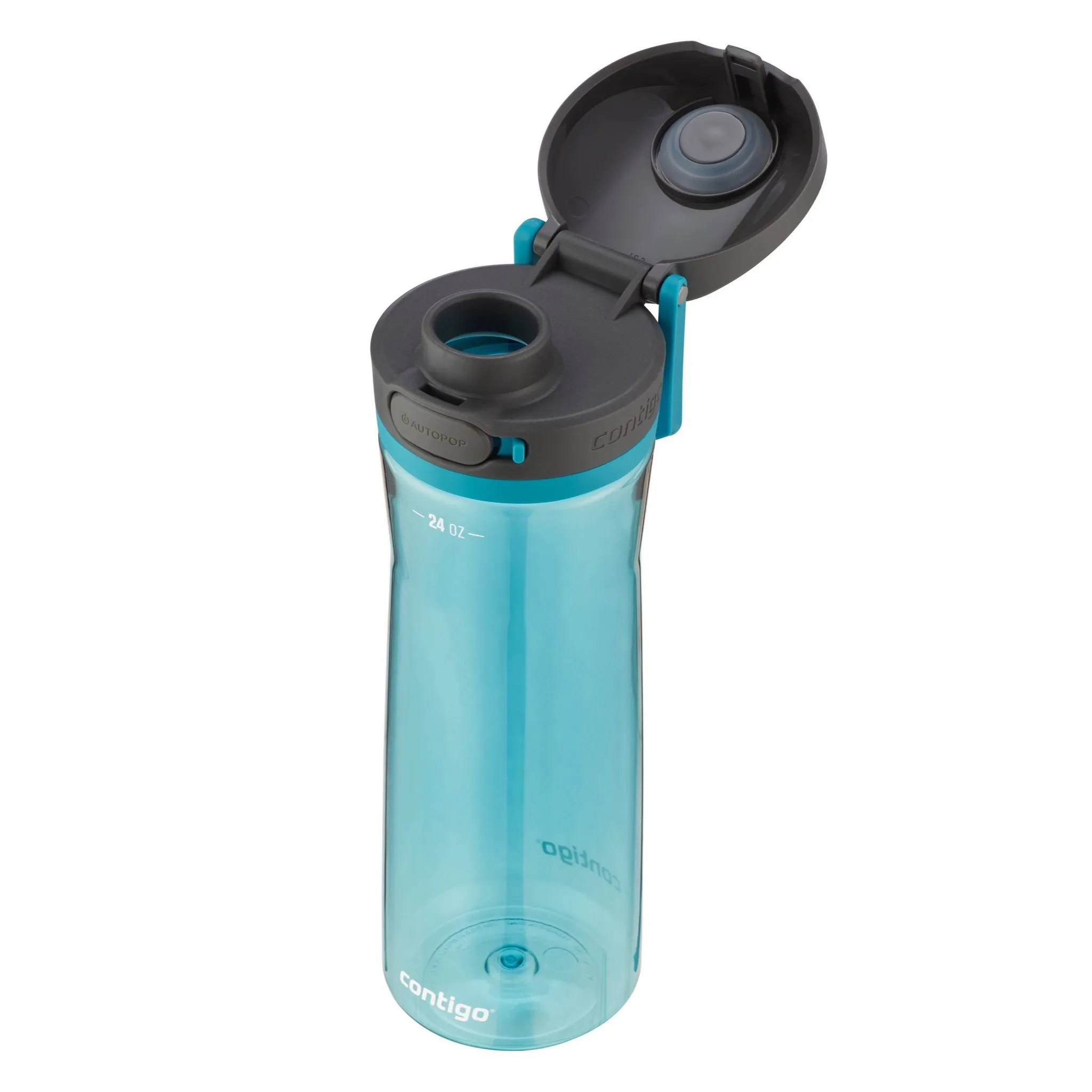 AutoPop Tritan Plastic Water Bottle - Juniper - Image 2