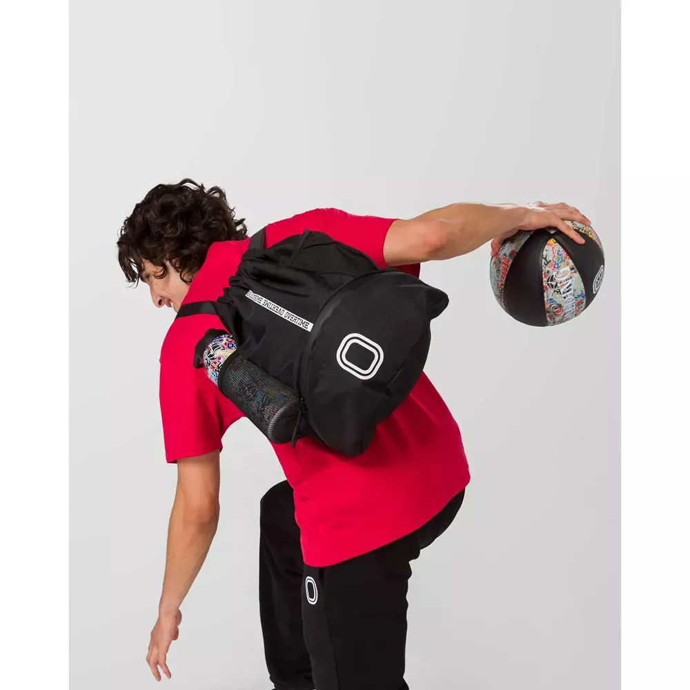 B2S Backpack - Thin Stripe Black & White - Image 3